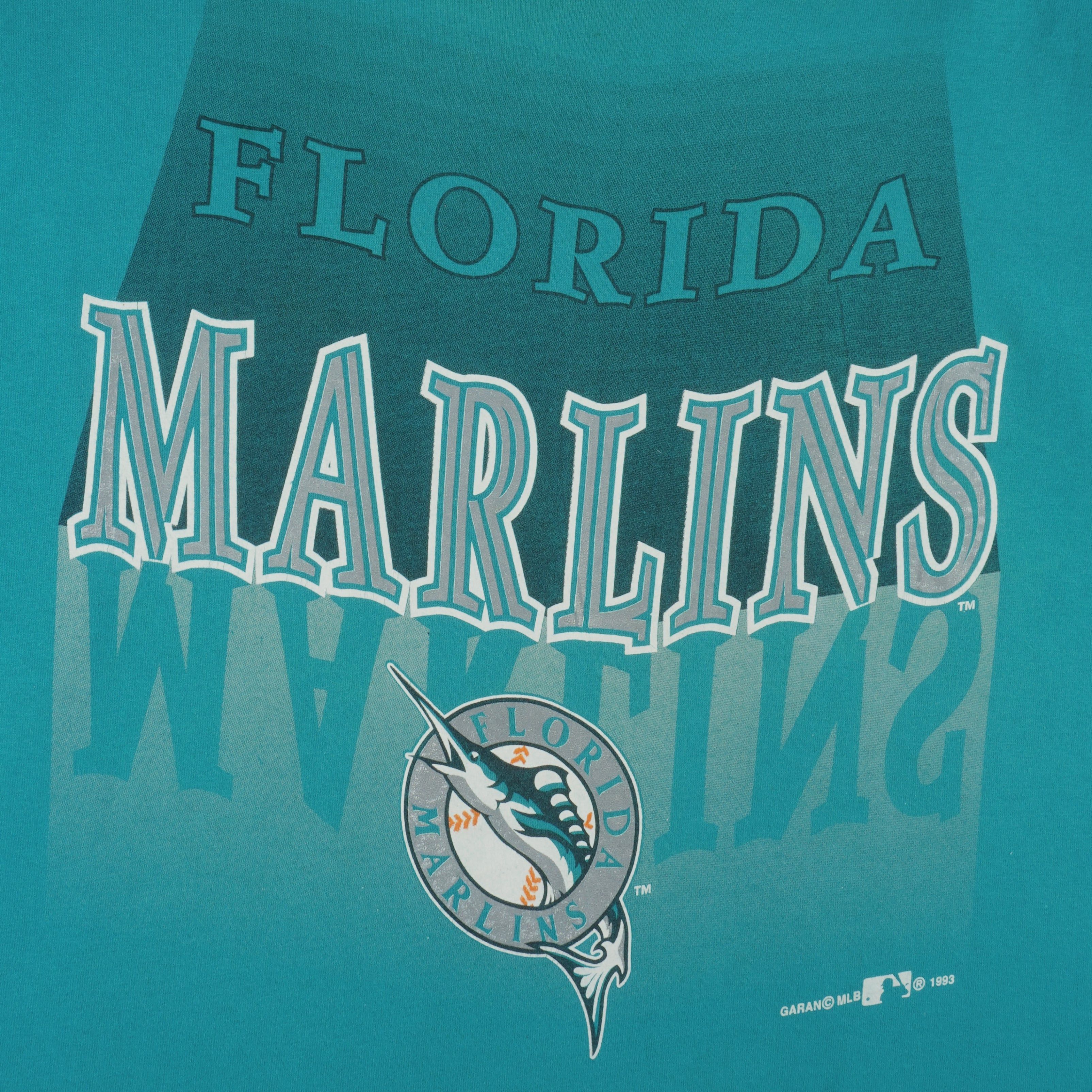 MLB (Team Rated) - Florida Marlins Single Stitch T-Shirt 1993 Size US XL / EU 56 / 4 - 3 Thumbnail