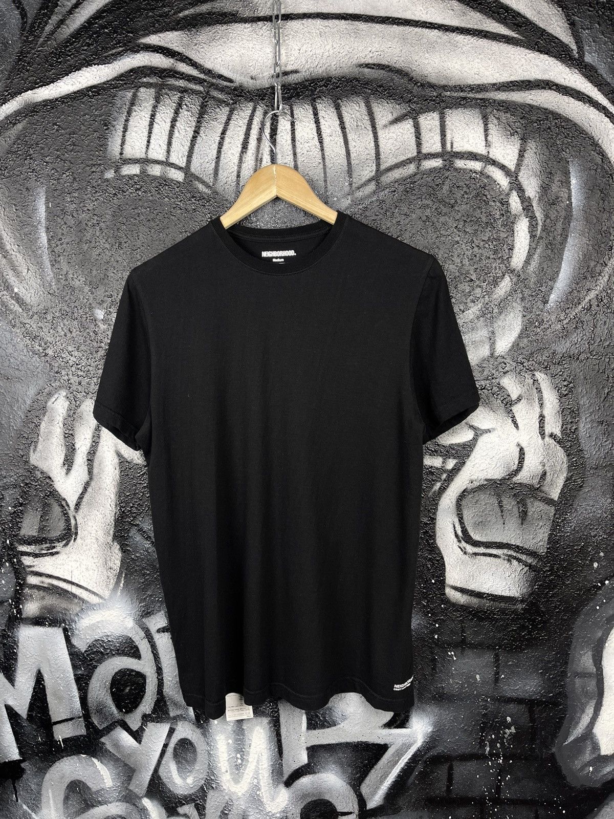 Japanese Brand × Neighborhood Neighborhood Men’s Basic Black T-Shirt Size M Size US M / EU 48-50 / 2 - 2 Thumbnail