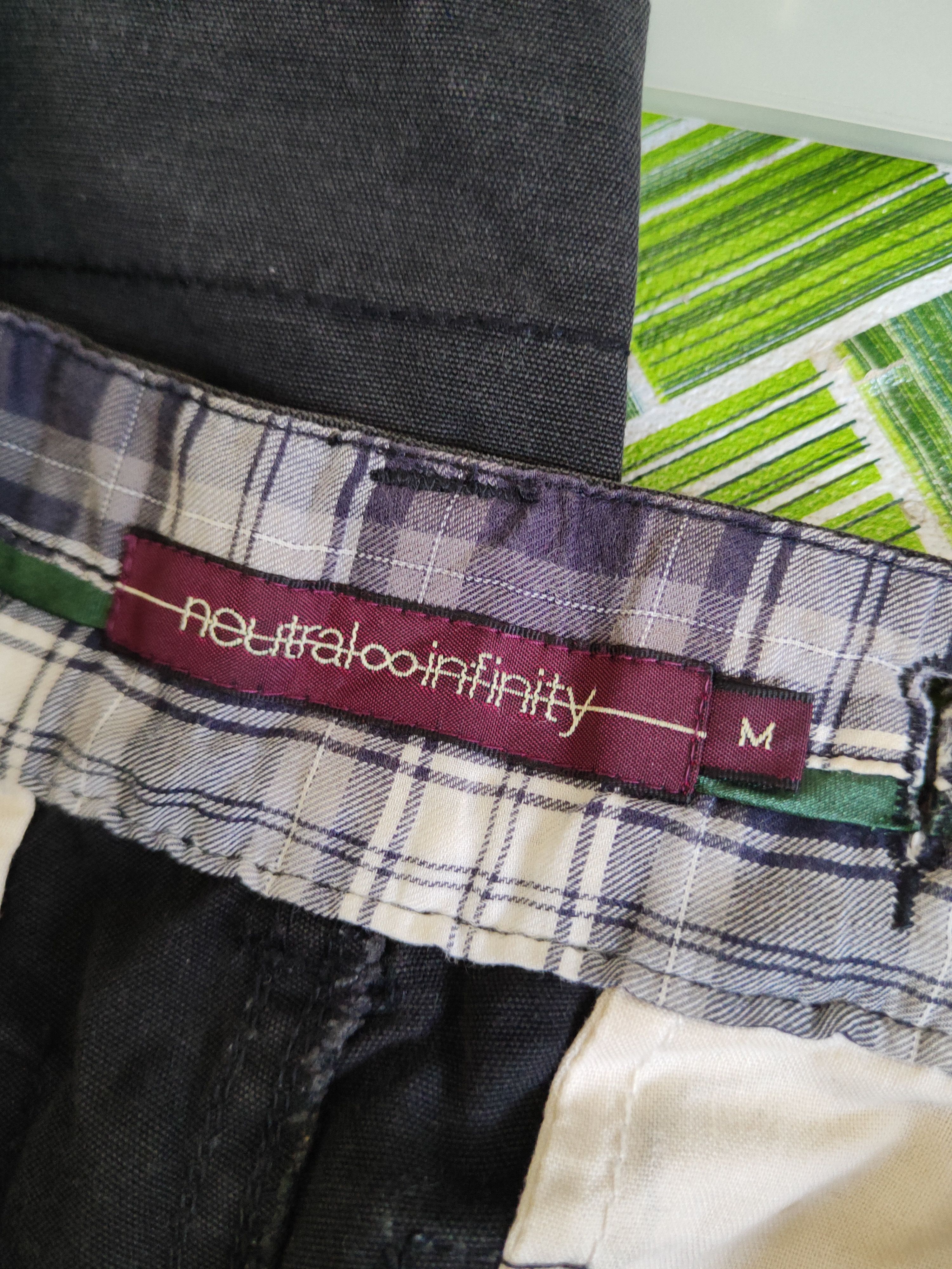 Japanese Brand DL Neutral infinity Black Multipocket Cargo Pants #1962 Size US 32 / EU 48 - 13 Thumbnail