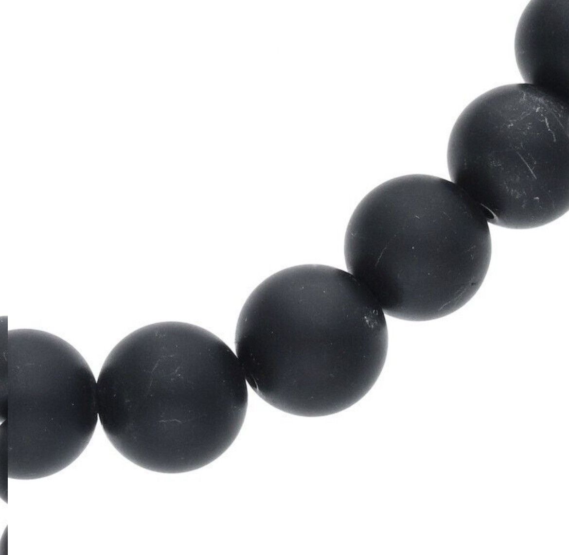 Chrome Hearts Chrome Hearts Black Tourmaline Bead Bracelet Size ONE SIZE - 4 Thumbnail