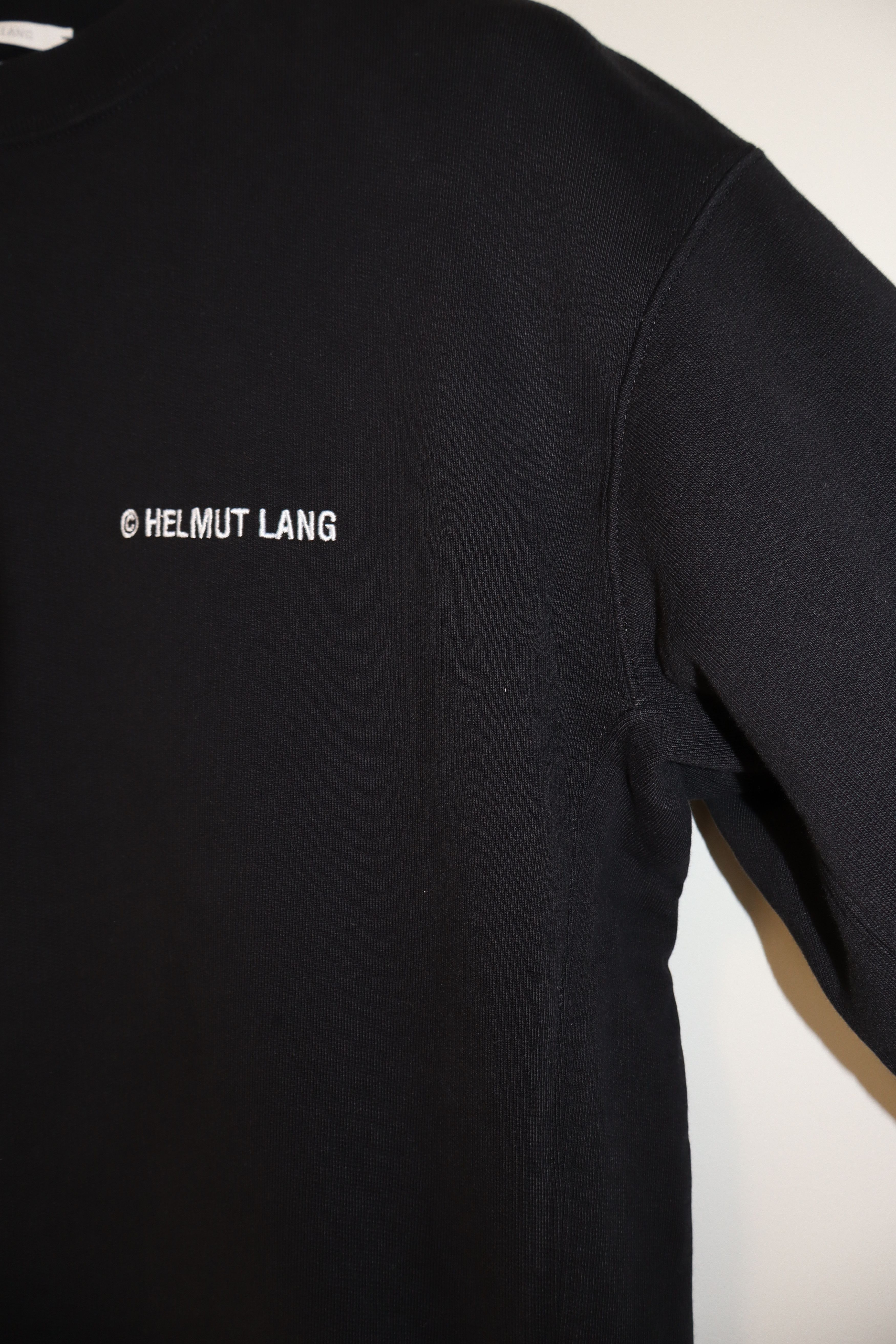 Helmut Lang Embroidered logo sweatshirt Size US XS / EU 42 / 0 - 4 Thumbnail