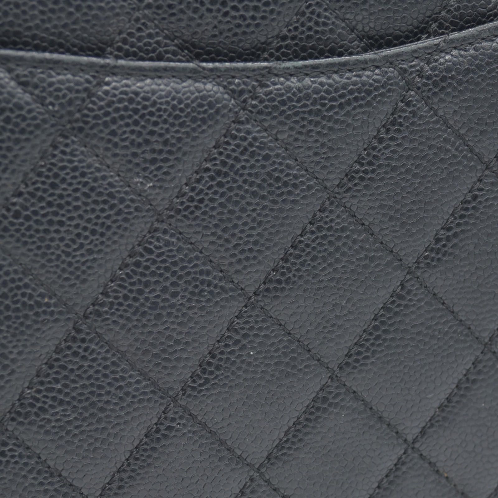 Chanel Chanel Grand Shopping Tote (GST) Black Caviar 2010 Size ONE SIZE - 10 Thumbnail