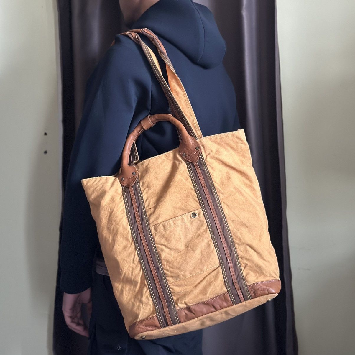 Grips Japan Shopping/tote Bag in Brown, Men's