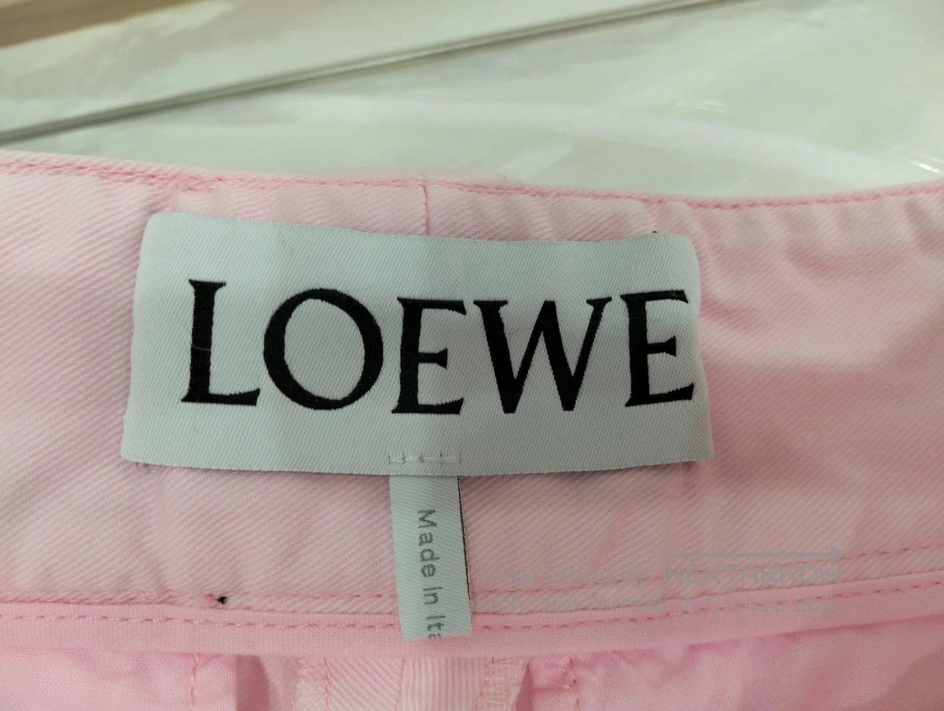Loewe LOEWE Pink Wide-Leg Casual Pants. Size US 34 / EU 50 - 3 Thumbnail