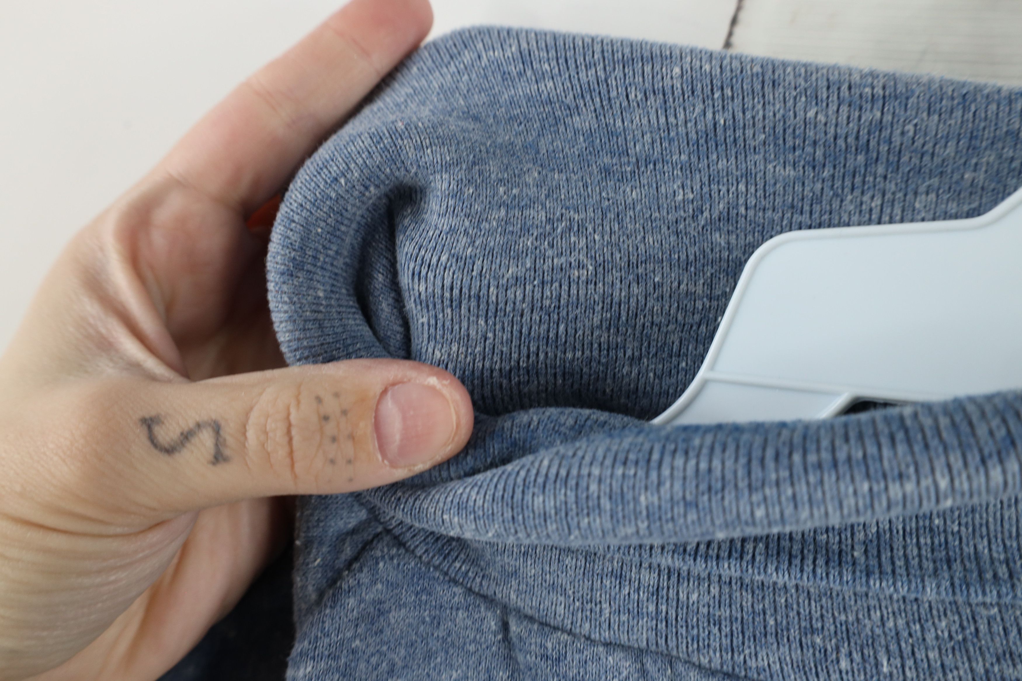 Vintage Vintage 60s 70s Streetwear Turtleneck Sweatshirt Blue USA Size US XL / EU 56 / 4 - 6 Thumbnail