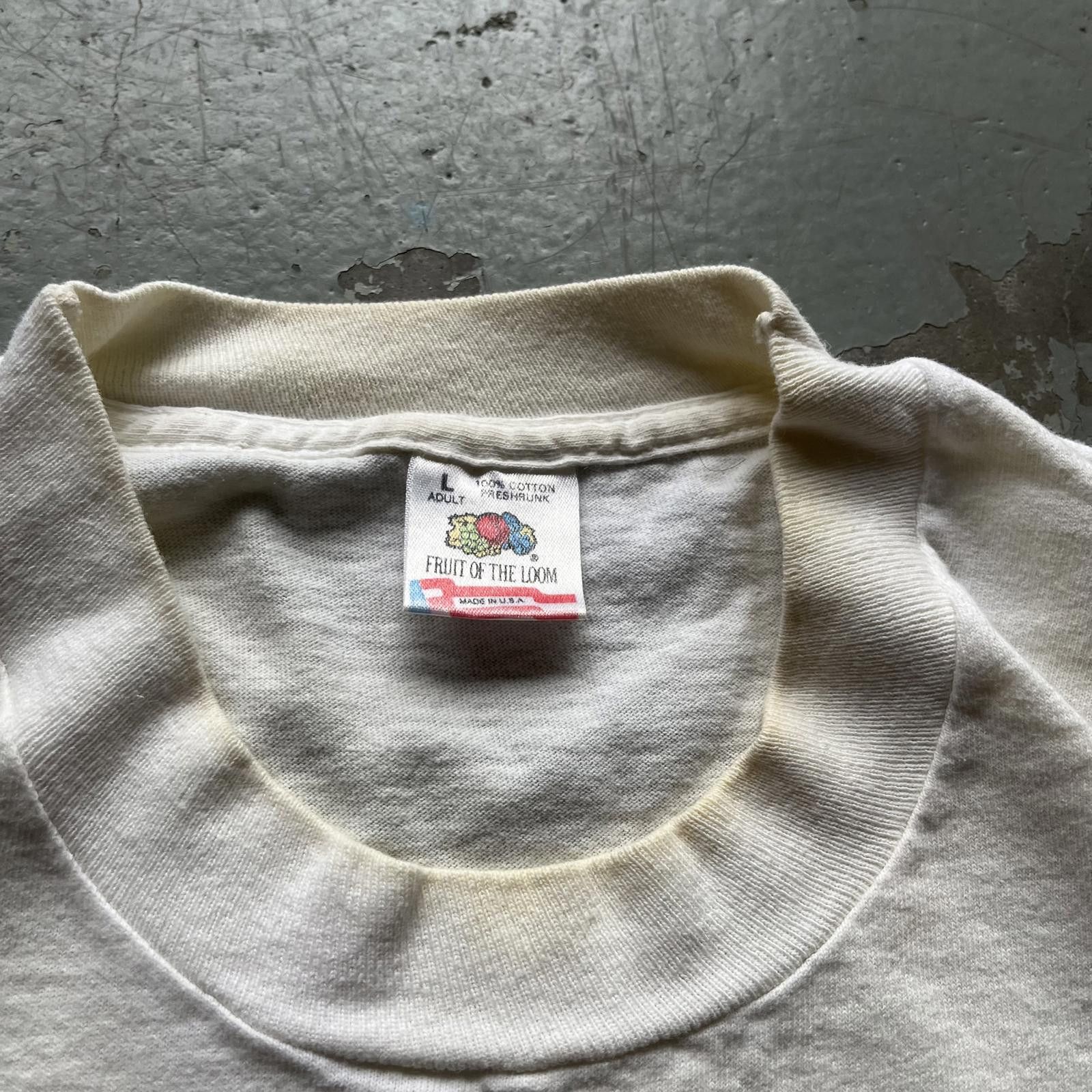 Fruit Of The Loom × Vintage Vintage Rock And Hard Place Funny Moose Nature Maine Shirt Size US L / EU 52-54 / 3 - 3 Thumbnail