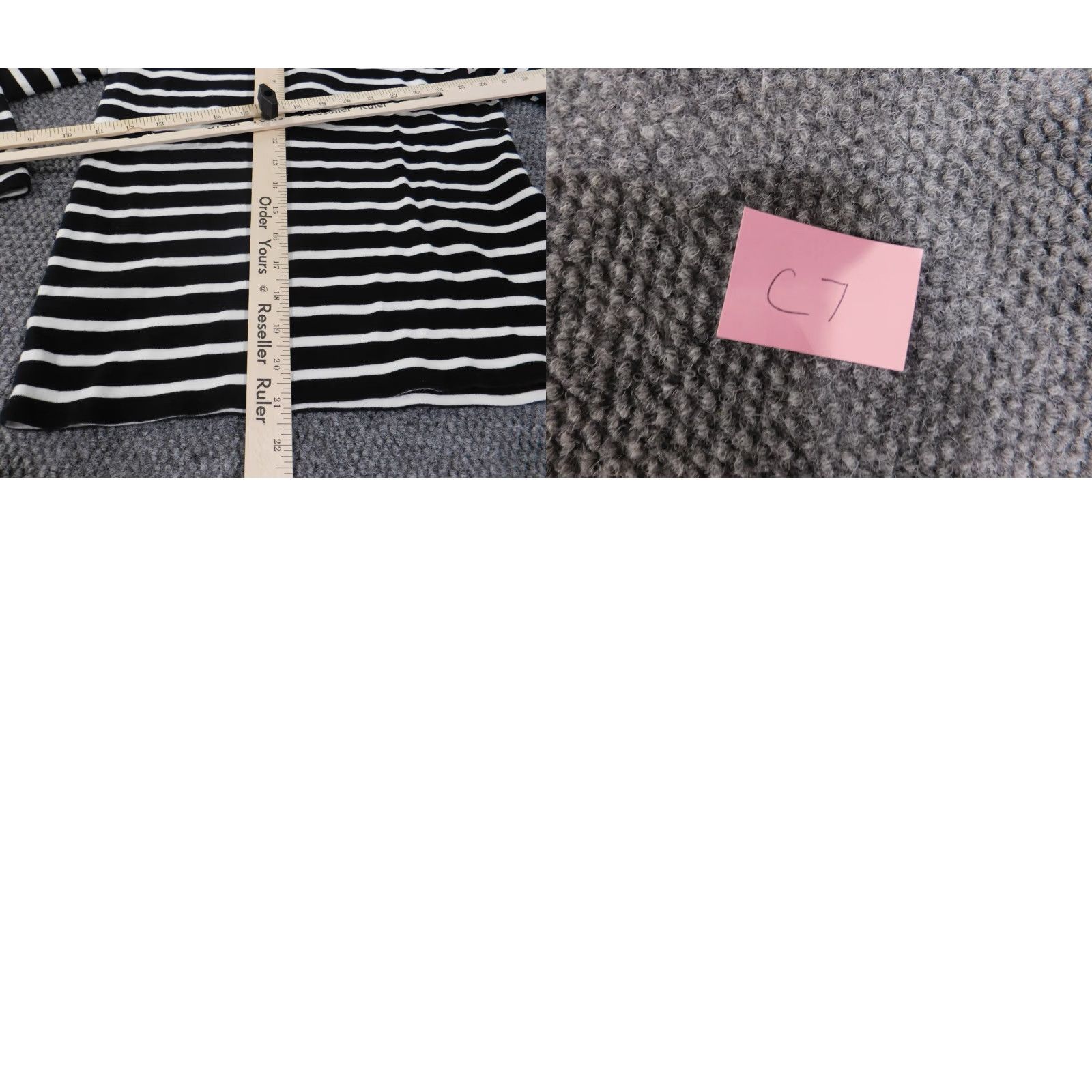 Ralph Lauren Lauren Ralph Lauren Blouse Shirt Knit Cotton Zip Long Sleeve Black Striped M Womens Regular Modern Basic Casual Size M / US 6-8 / IT 42-44 - 8 Thumbnail