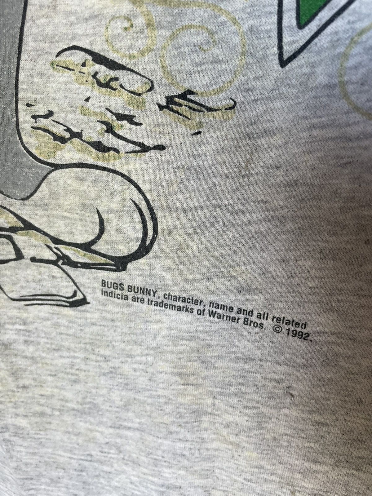 Vintage Vintage 1992 bugs bunny Irish tee Size US L / EU 52-54 / 3 - 4 Thumbnail
