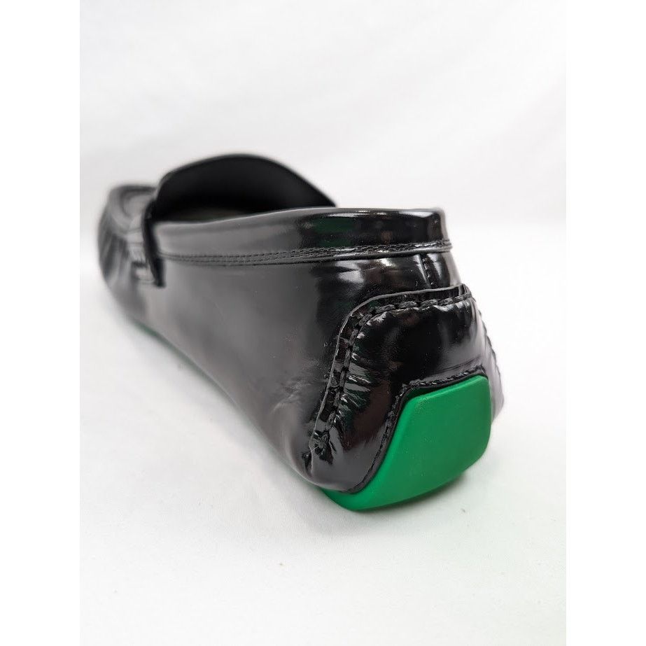 Bottega Veneta o1rshd1 Q:2 / Latex Lux Ride Loafers in Black-Parakeet Size US 8 / EU 41 - 12 Thumbnail