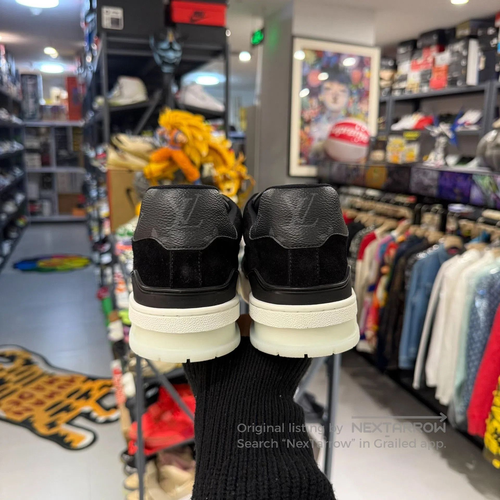Louis Vuitton Louis Vuitton LV Trainer Monogram Black. Size US 8 / EU 41 - 3 Thumbnail