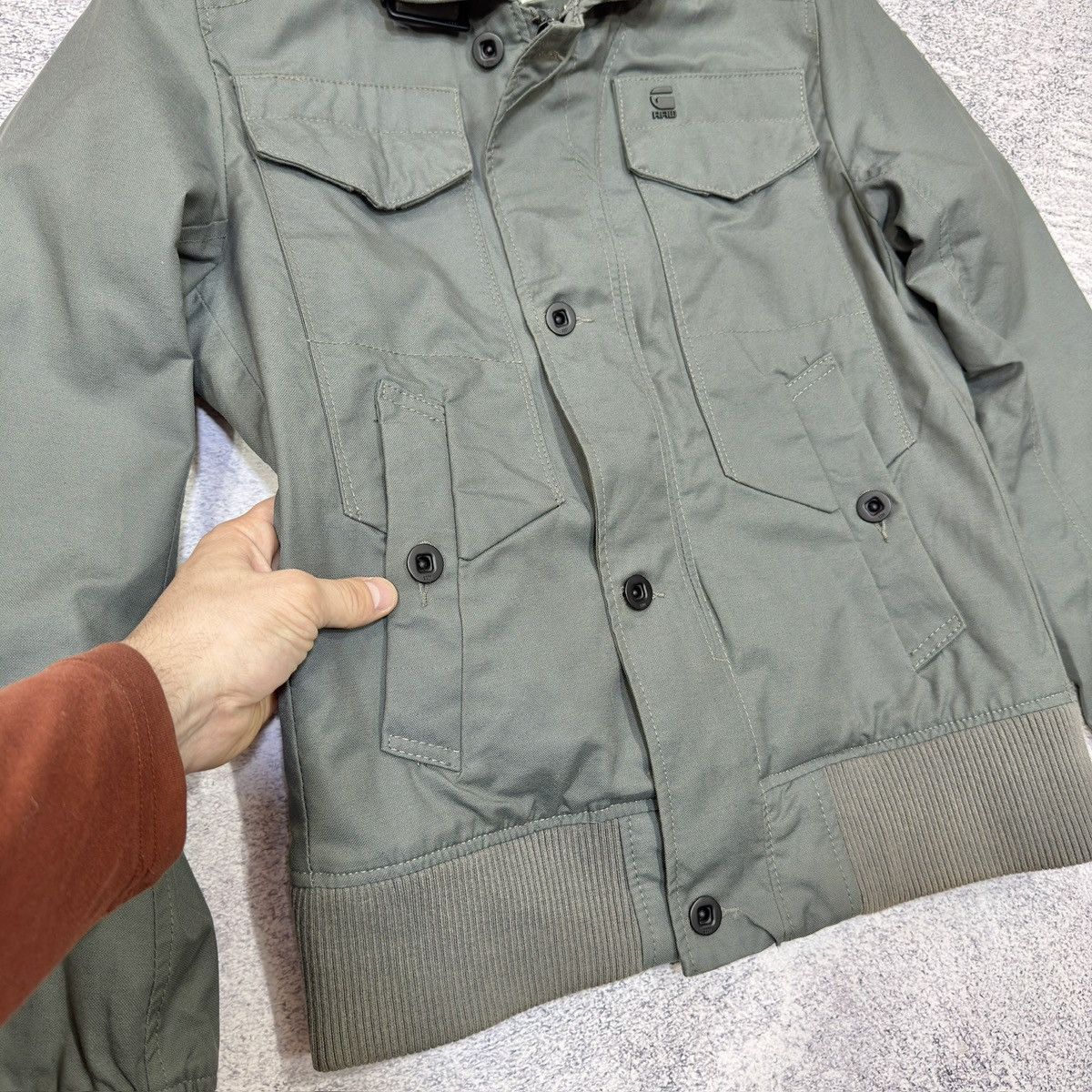 G-Star G-Star Raw Fleet Bomber Jacket M size Size US M / EU 48-50 / 2 - 5 Thumbnail
