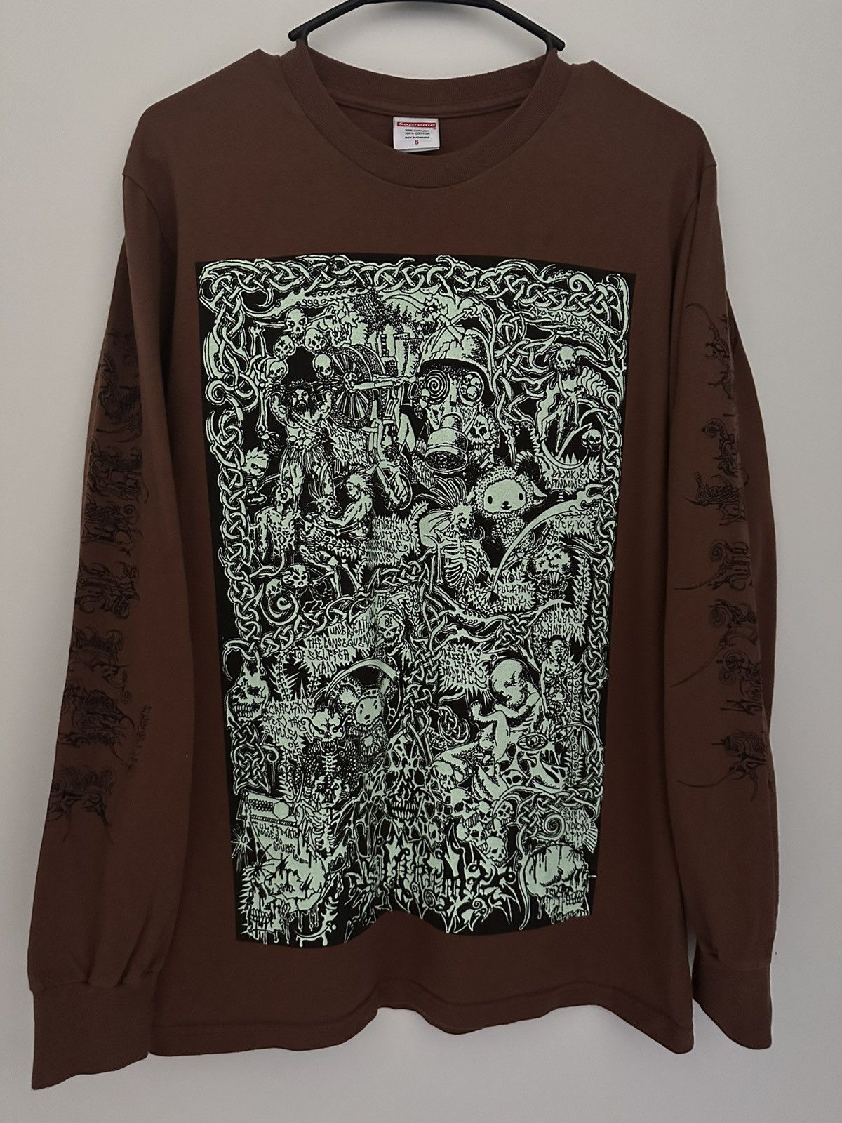 Supreme Supreme Stacked L/S Tee Pink Camo | Grailed