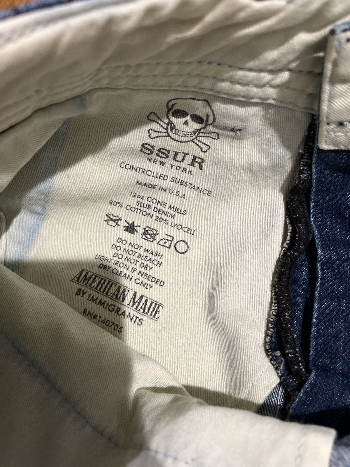 SSUR SSUR RARE DENIM US 34 In Size US 34 / EU 50 - 3 Thumbnail