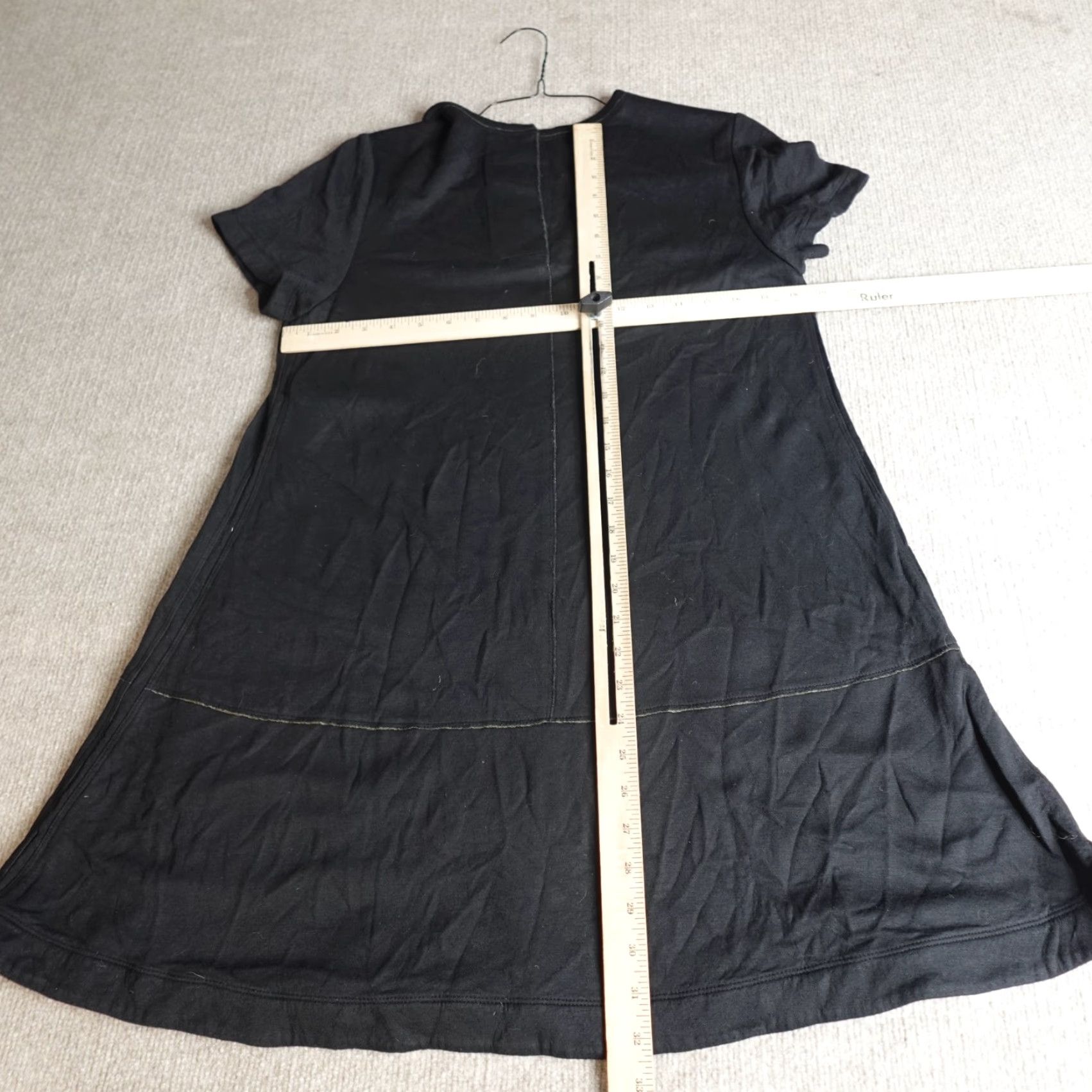 Proenza Schouler Proenza Schouler Womens Dress Large Black Jersey A-Line Sleeveless Size L / US 10 / IT 46 - 6 Thumbnail