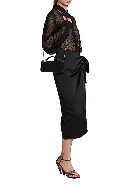 Stella McCartney os11x0126 Size: OS / Falabella Convertible Clutch in Black Size ONE SIZE - 4 Thumbnail