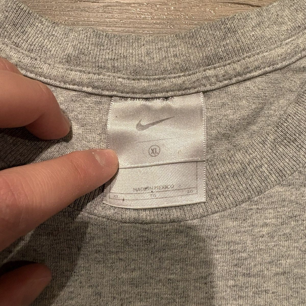 Nike Vintage nike long sleeve Size US XL / EU 56 / 4 - 3 Thumbnail