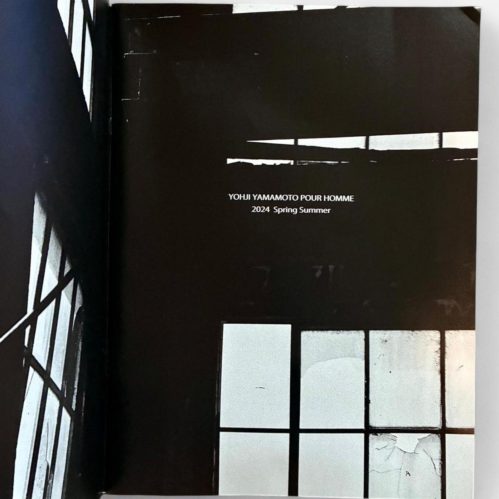 Japanese Brand × Yohji Yamamoto YOHJI YAMAMOTO POUR HOMME 2024 S/S oversized catalog book Size ONE SIZE - 2 Thumbnail