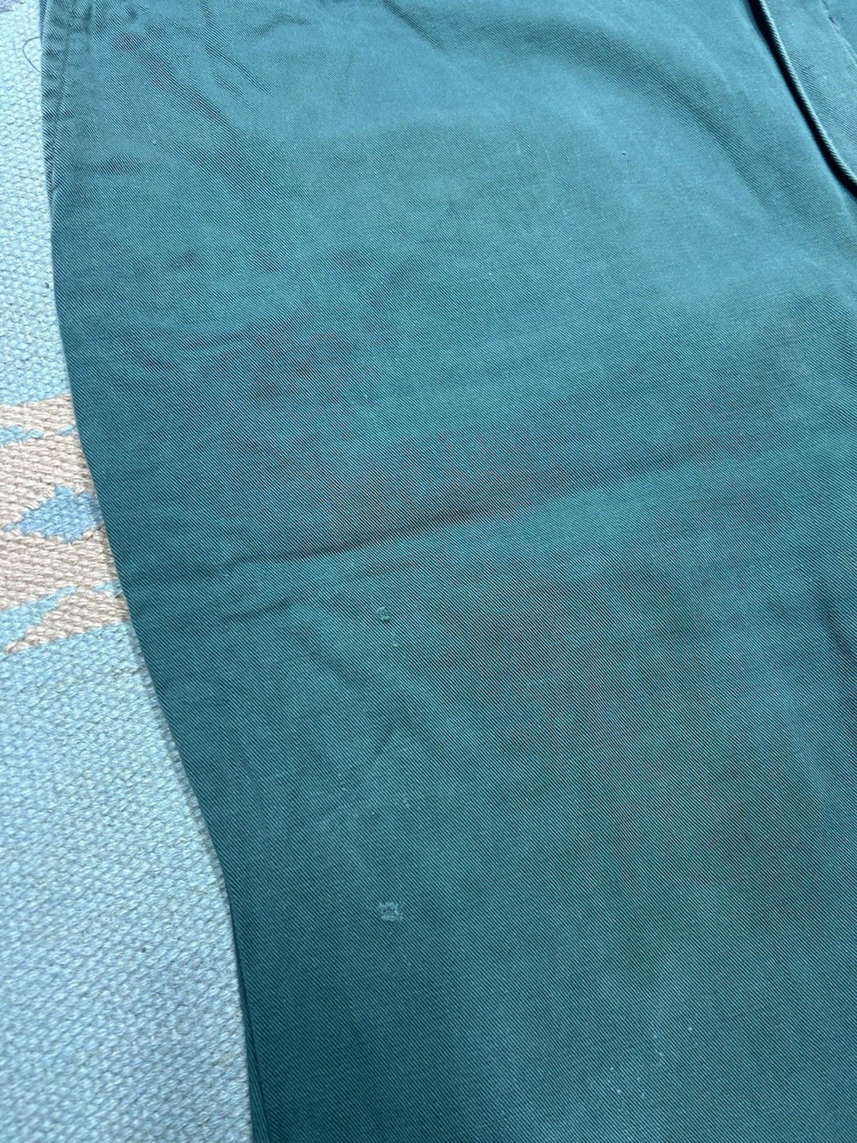 Vintage 1950s chino work pants boat cloth sanforized cotton 42x30 Size US 42 / EU 58 - 4 Thumbnail