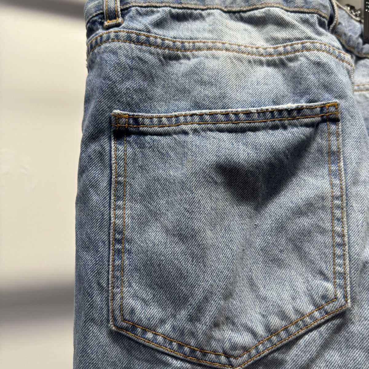 1017 ALYX 9SM 1017 Alyx 9SM Slashed Thorn Distressed Denim Jeans Size US 32 / EU 48 - 10 Thumbnail
