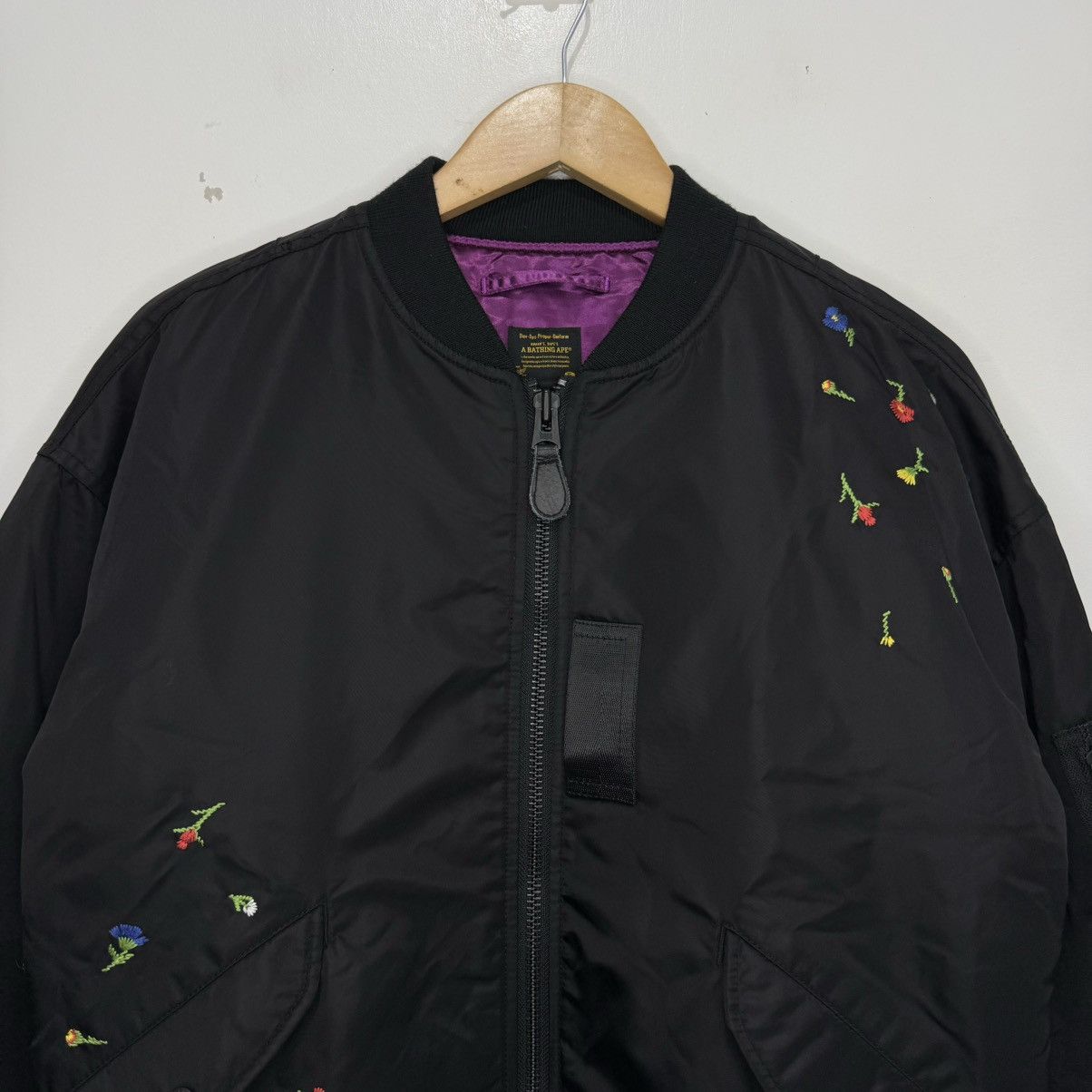 Bape Bape MA-1 Bomber Jacket Size S / US 4 / IT 40 - 6 Thumbnail