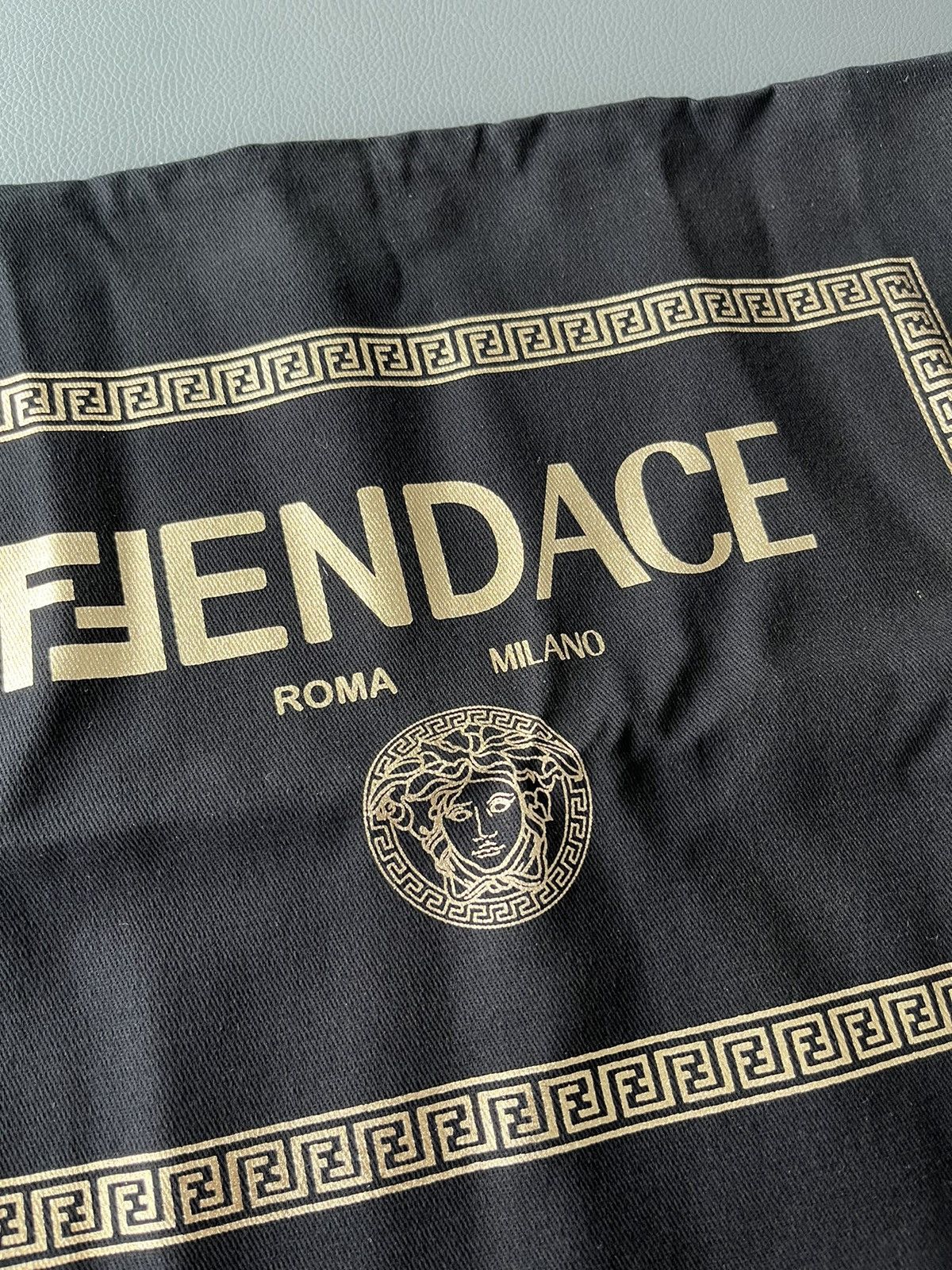 Fendi × Versace Super Rare Not-for-Sale Fendace Fendi x Versace Pouch Size ONE SIZE - 5 Thumbnail
