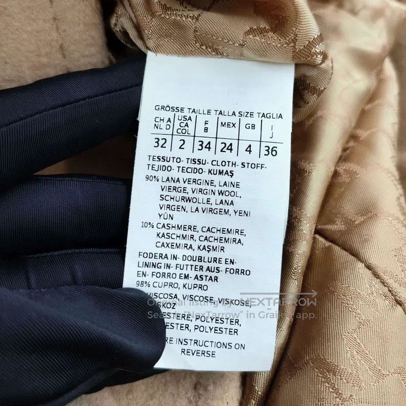 Max Mara Max Mara Wool Coat Size XS / US 0-2 / IT 36-38 - 7 Thumbnail
