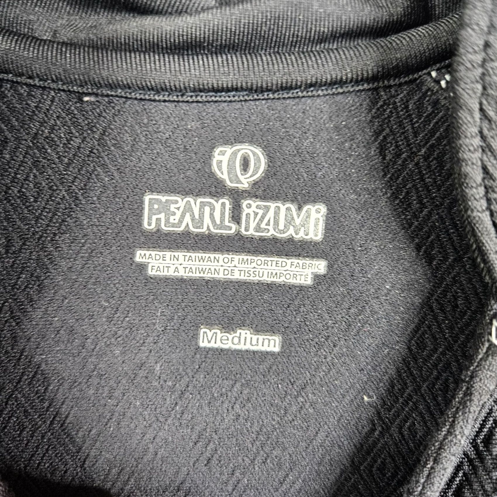 PEARL iZUMi Pearl Izumi Women's Black Half Zip Short Sleeve Cycling Jersey Top M Size M / US 6-8 / IT 42-44 - 5 Thumbnail