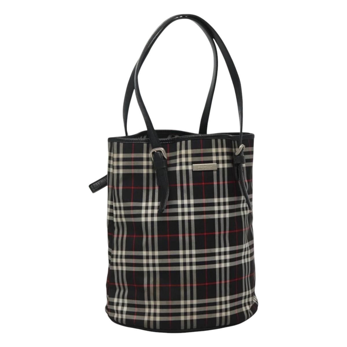 Burberry Burberry Nova Check Tote Nylon Size ONE SIZE - 1 Thumbnail