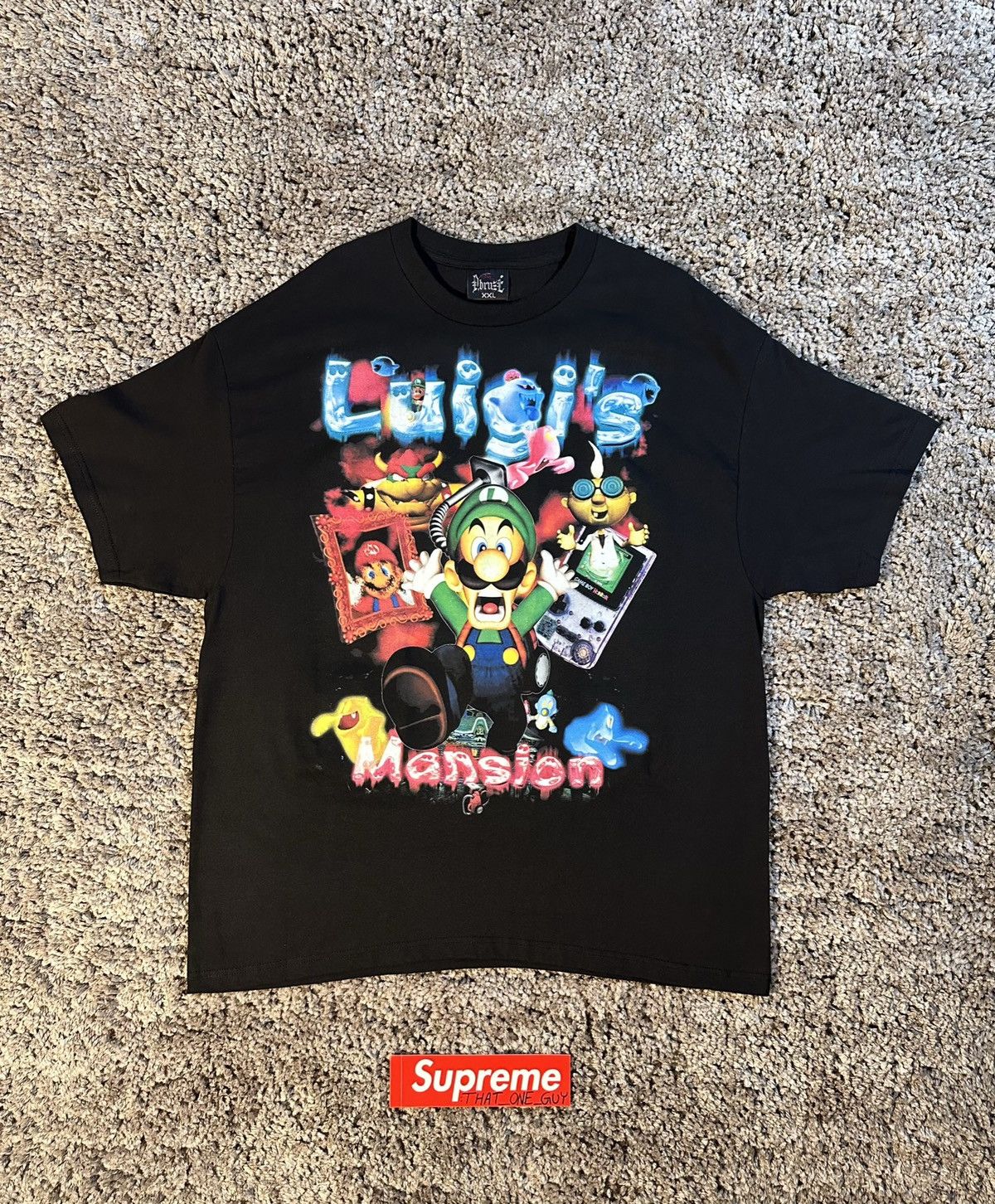 Nintendo × Vintage Luigi’s Mansion DBruze Darien Bruze Shirt Size US XXL / EU 58 / 5 - 3 Thumbnail