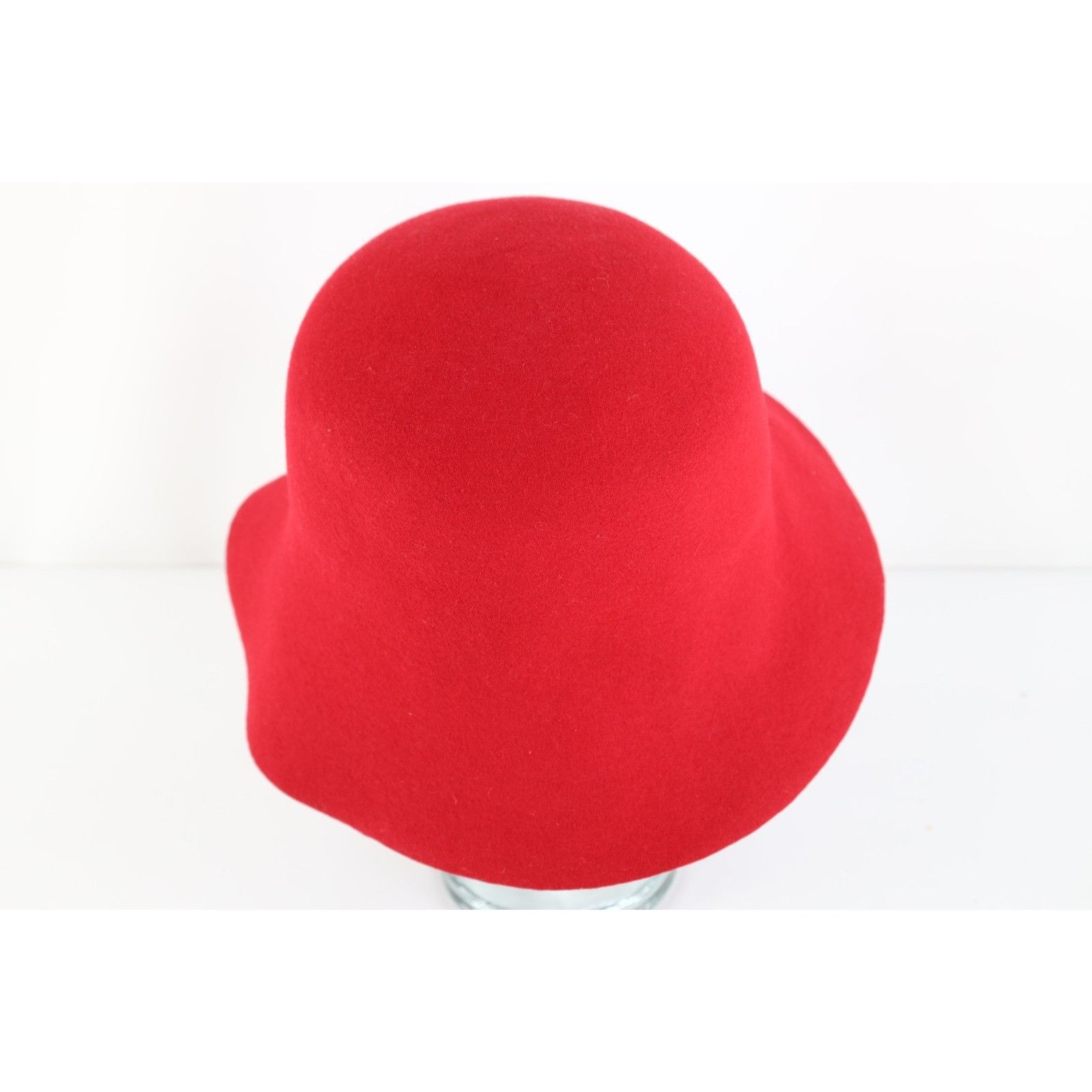Vintage Vintage 90s Boho Chic Felt Wool Flower Church Cloche Hat Size ONE SIZE - 4 Thumbnail