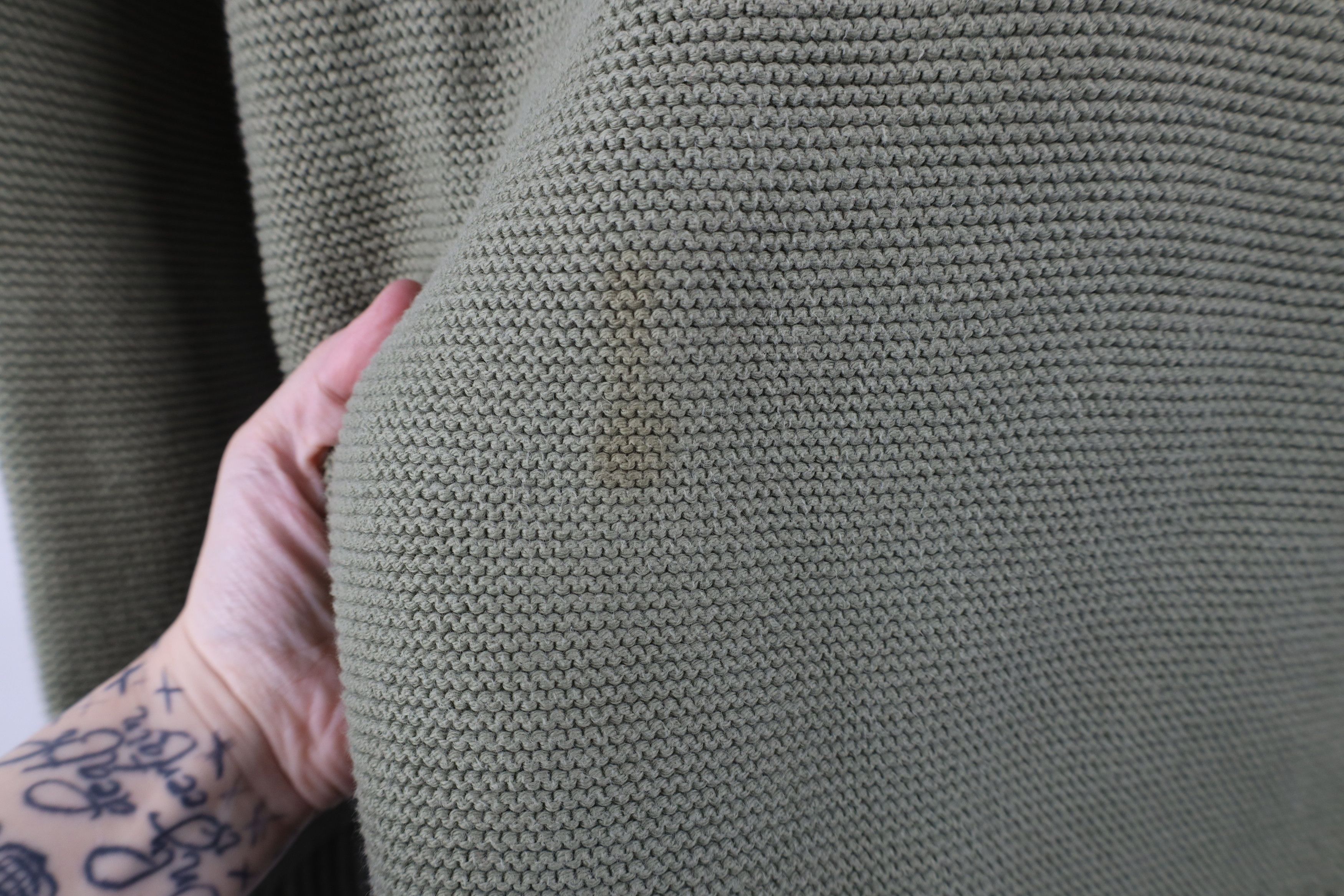 J.Crew × Vintage J Crew Blank Heavyweight Organic Cotton Thermal Knit Sweater Size US L / EU 52-54 / 3 - 4 Thumbnail