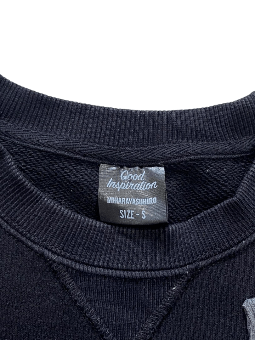 GU × Maison MIHARA YASUHIRO Miharayasuhiro Japanese Reconstructed Sweatshirt Crewneck Size US S / EU 44-46 / 1 - 5 Thumbnail