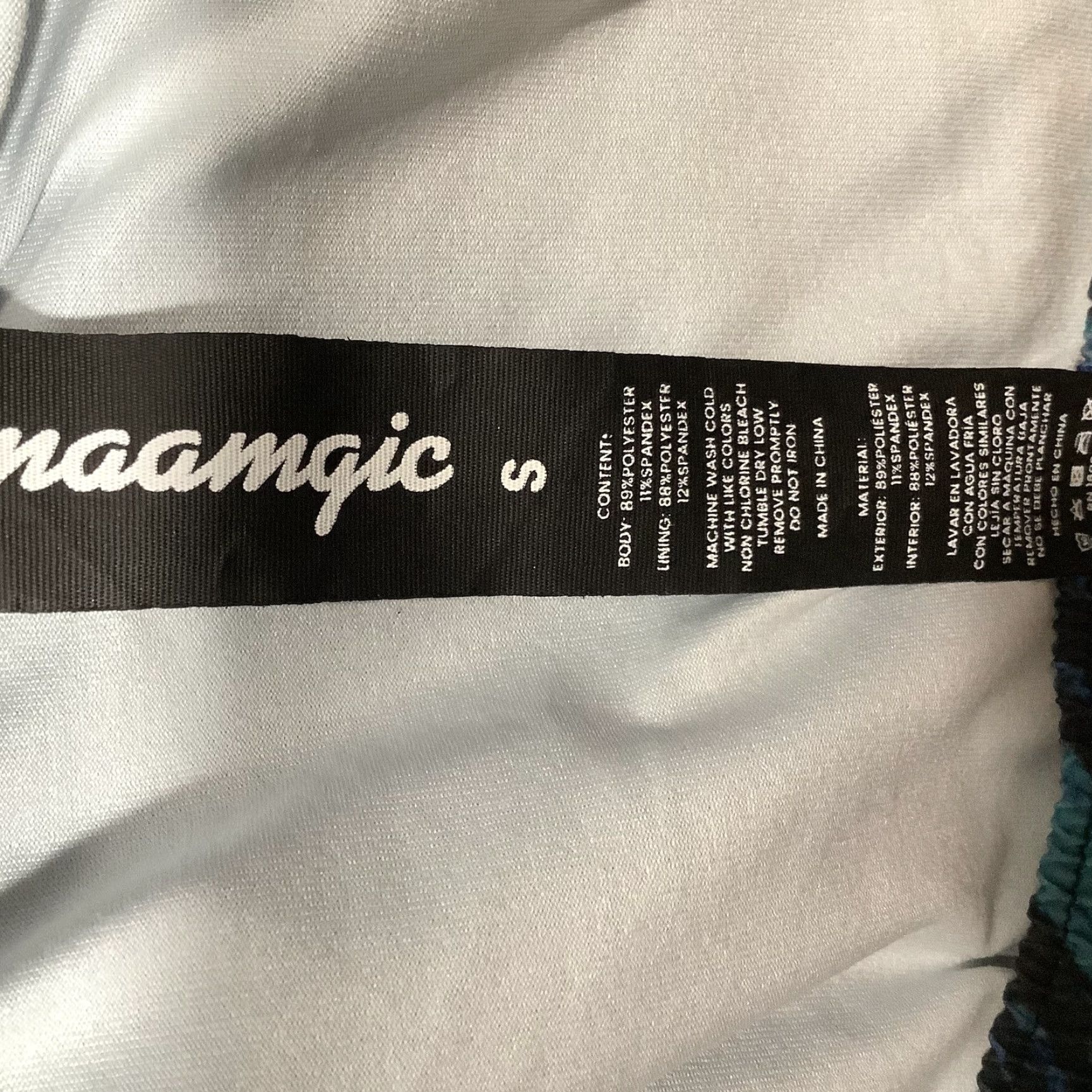 Vintage Maamgic Shorts Mens Small Athletic Running Swim Active Liner Drawstring Pockets Size US 29 - 4 Thumbnail