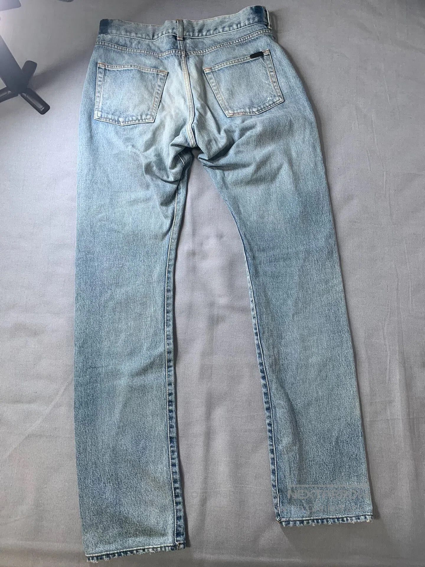 Saint Laurent Paris SAINT LAURENT SLP Washed Distressed Jeans. Size US 31 - 2 Thumbnail