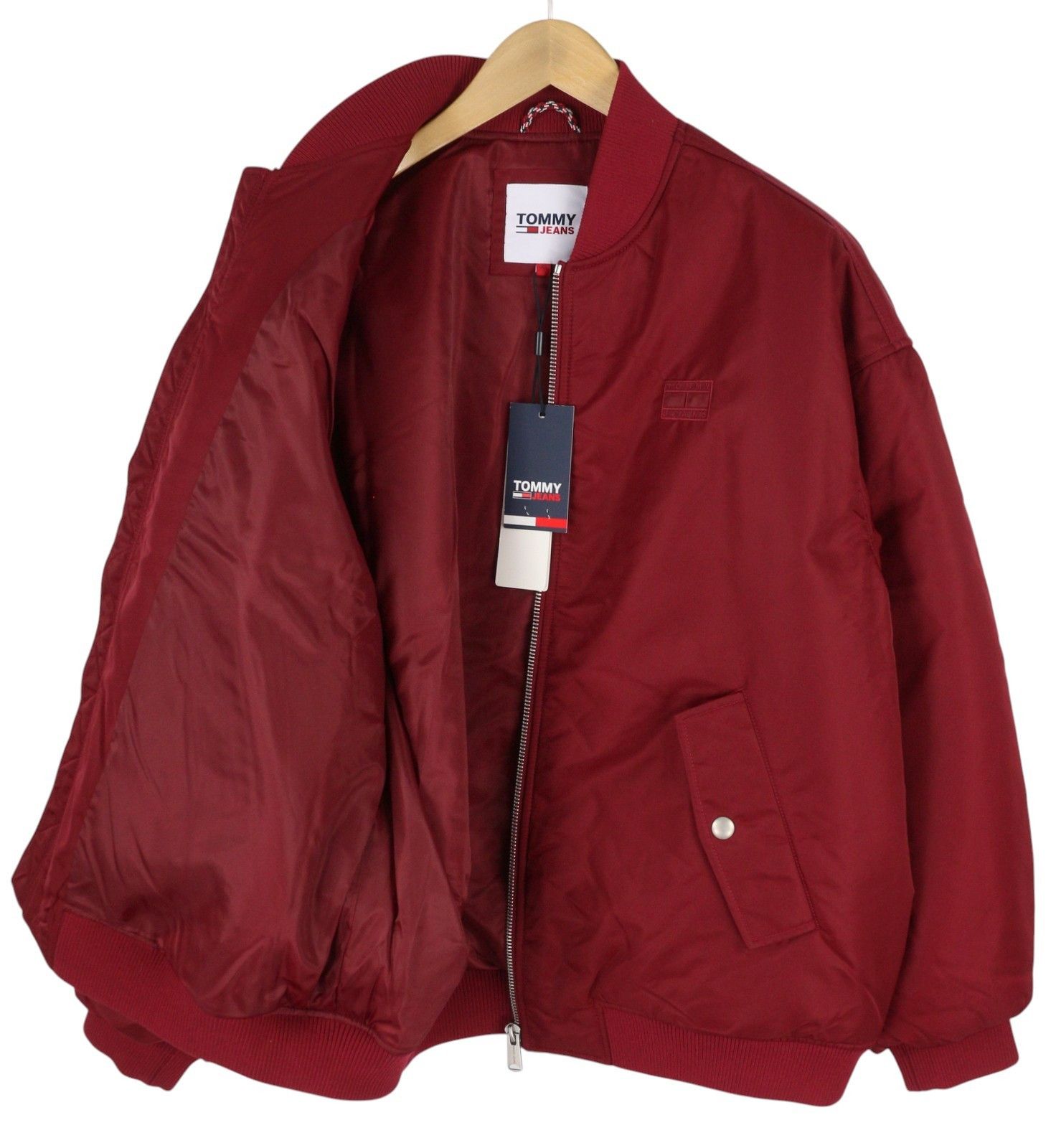 Tommy Hilfiger TJM OVZ TONAL APPL M Oversized Padded Bomber Jacket 85665 Size US M / EU 48-50 / 2 - 5 Thumbnail