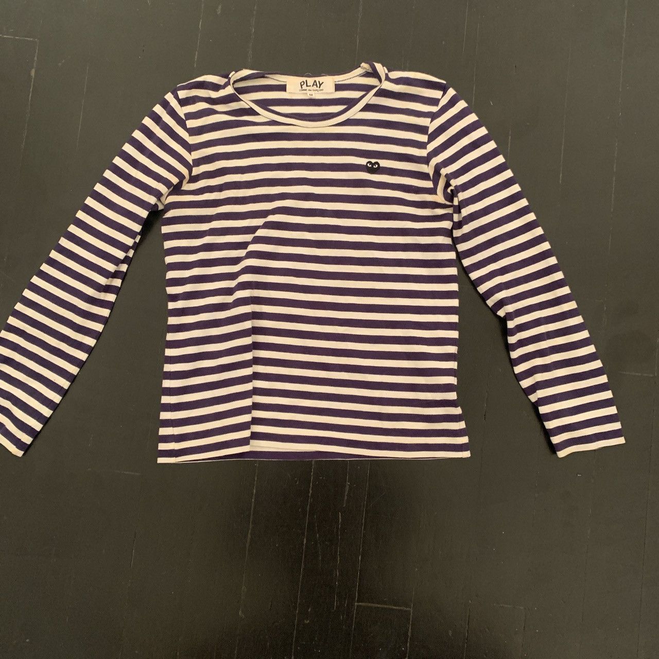 Comme des Garcons PLAY CDG play striped longsleeve Size US M / EU 48-50 / 2 - 1 Thumbnail