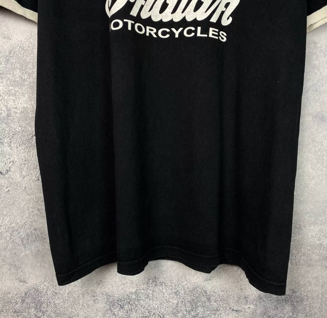 Indian Motorcycle Indian Motorcycles Tee Men's Size XL Black Short Sleeve ` Size US XL / EU 56 / 4 - 3 Thumbnail