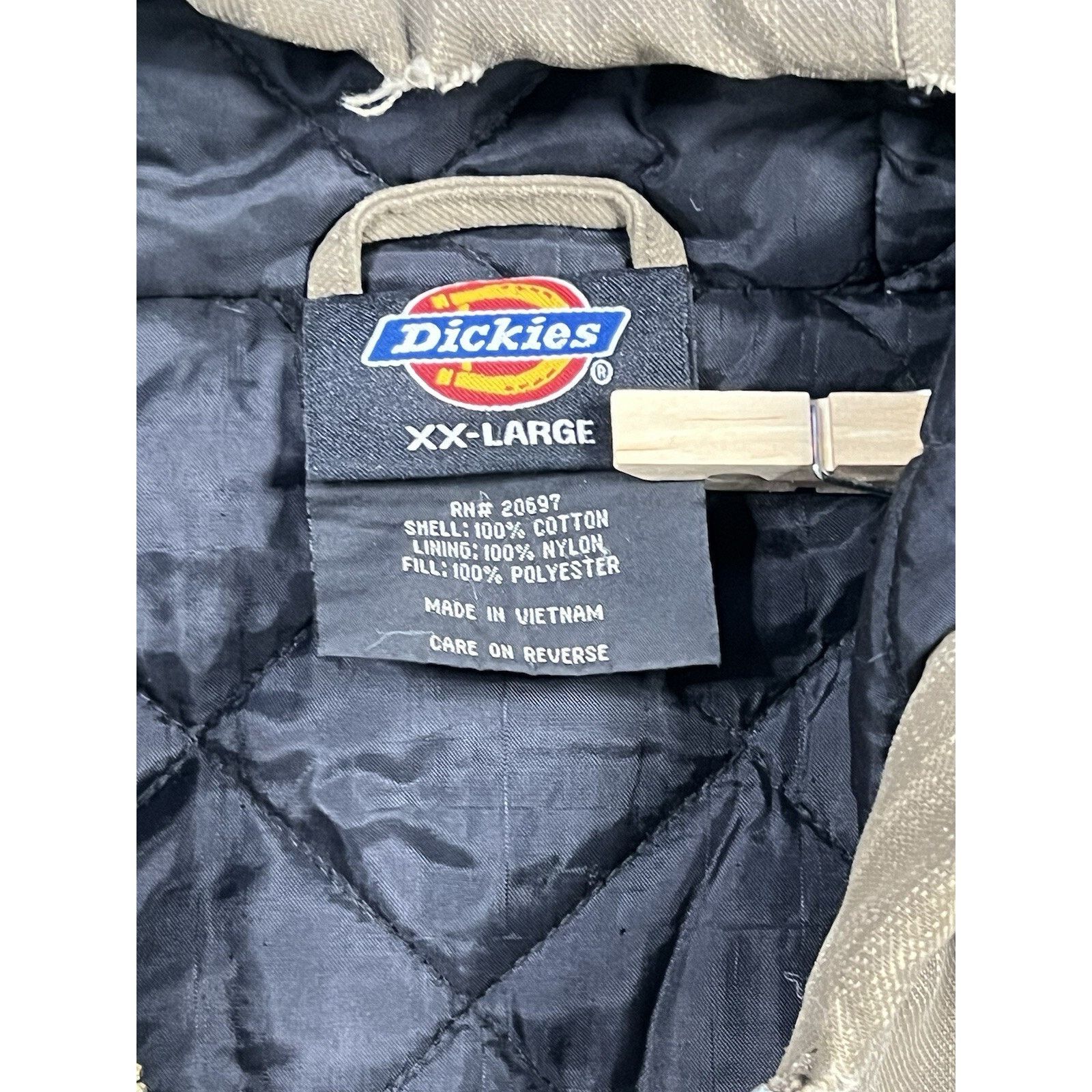 Dickies Dickies Insulated Heavy Duty Canvas Work Jacket Mens 2XL Size US XXL / EU 58 / 5 - 6 Thumbnail