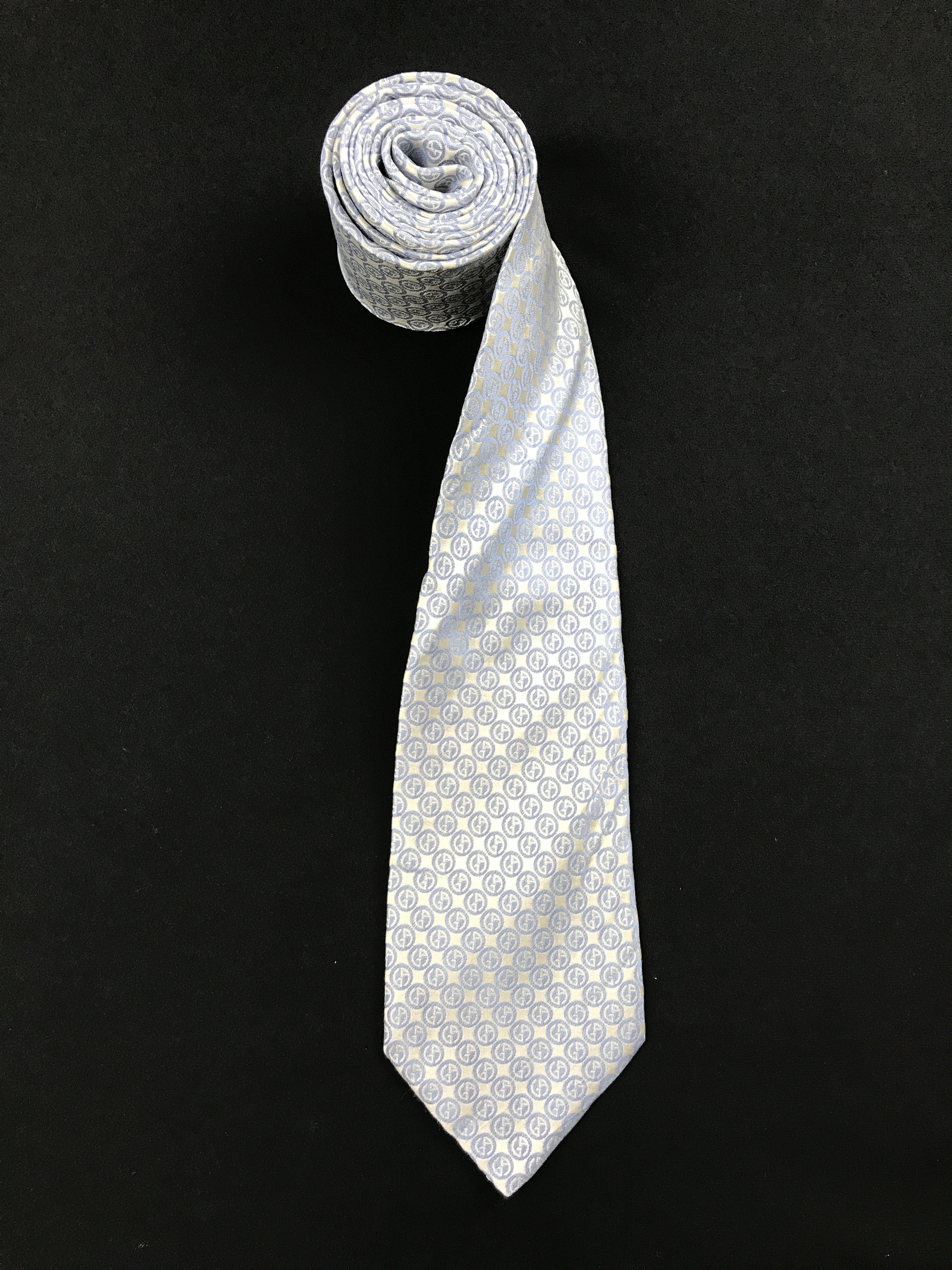 Giorgio Armani × Vintage Vintage Giorgio Armani Silk Necktie Size ONE SIZE - 2 Thumbnail