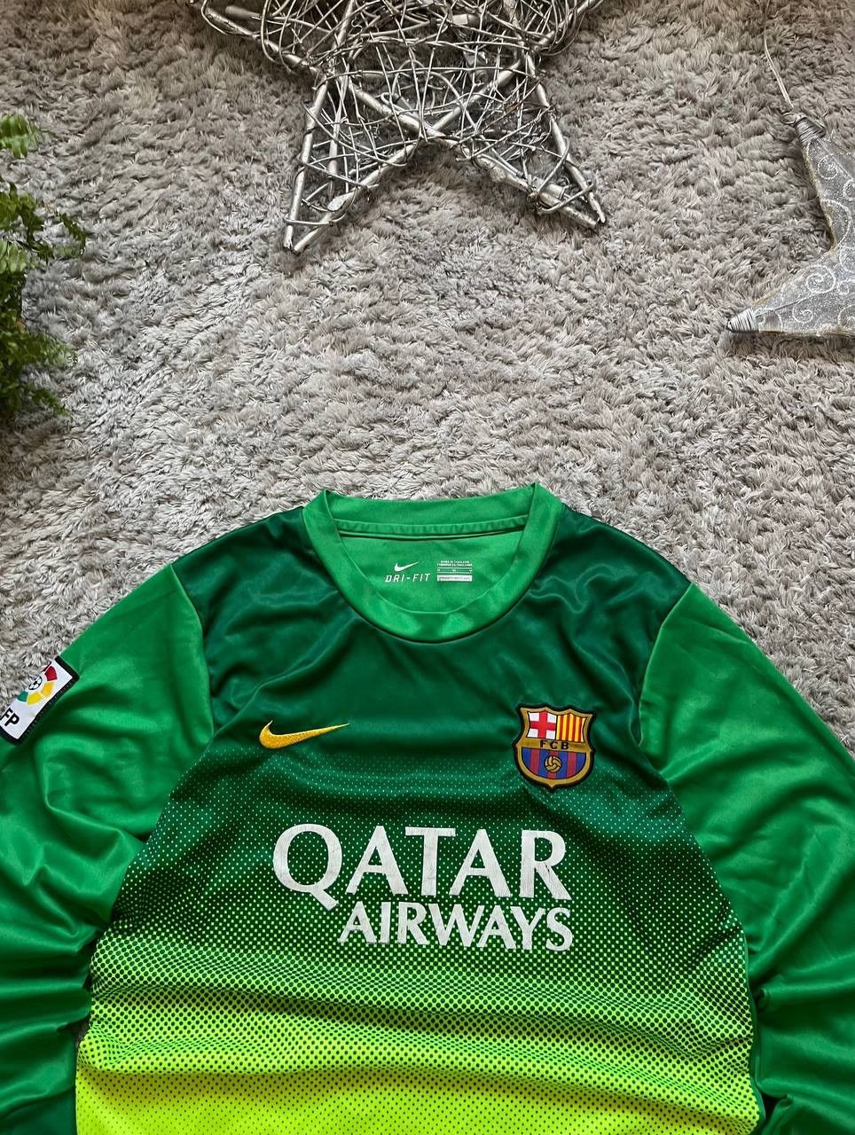 Nike × Vintage Nike x Barcelona Long-sleeve Streetwear Logo Swoosh Rare Size US M / EU 48-50 / 2 - 5 Thumbnail
