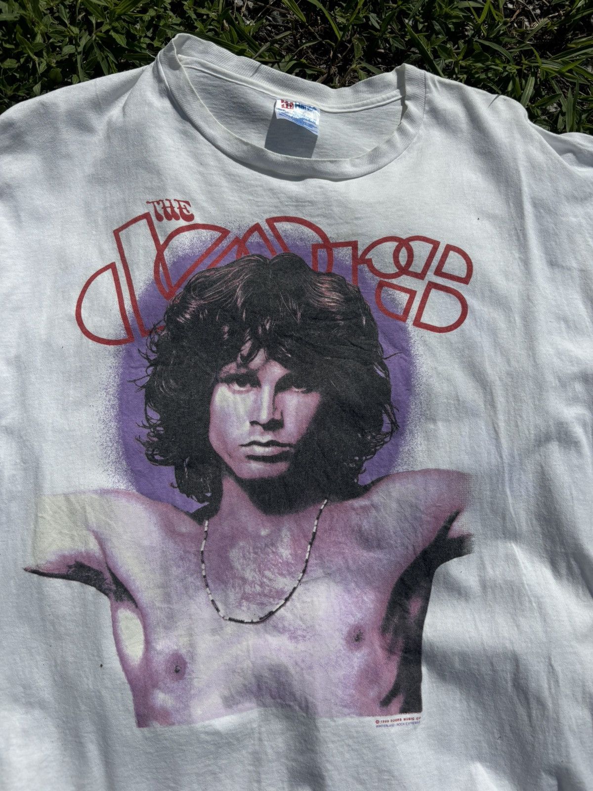 Band Tees Vintage 90’s The Doors Tshirt Size US XL / EU 56 / 4 - 2 Thumbnail