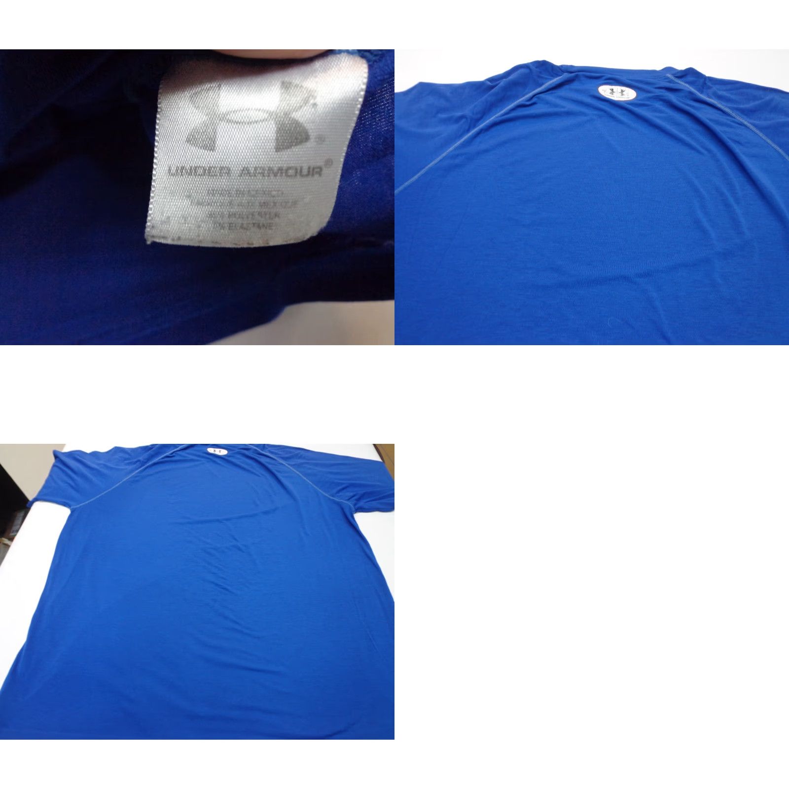Under Armour Under Armour T-Shirt Mens XL Blue Short Sleeve Crew Neck Pullover Activewear Shirt Size US XL / EU 56 / 4 - 8 Thumbnail