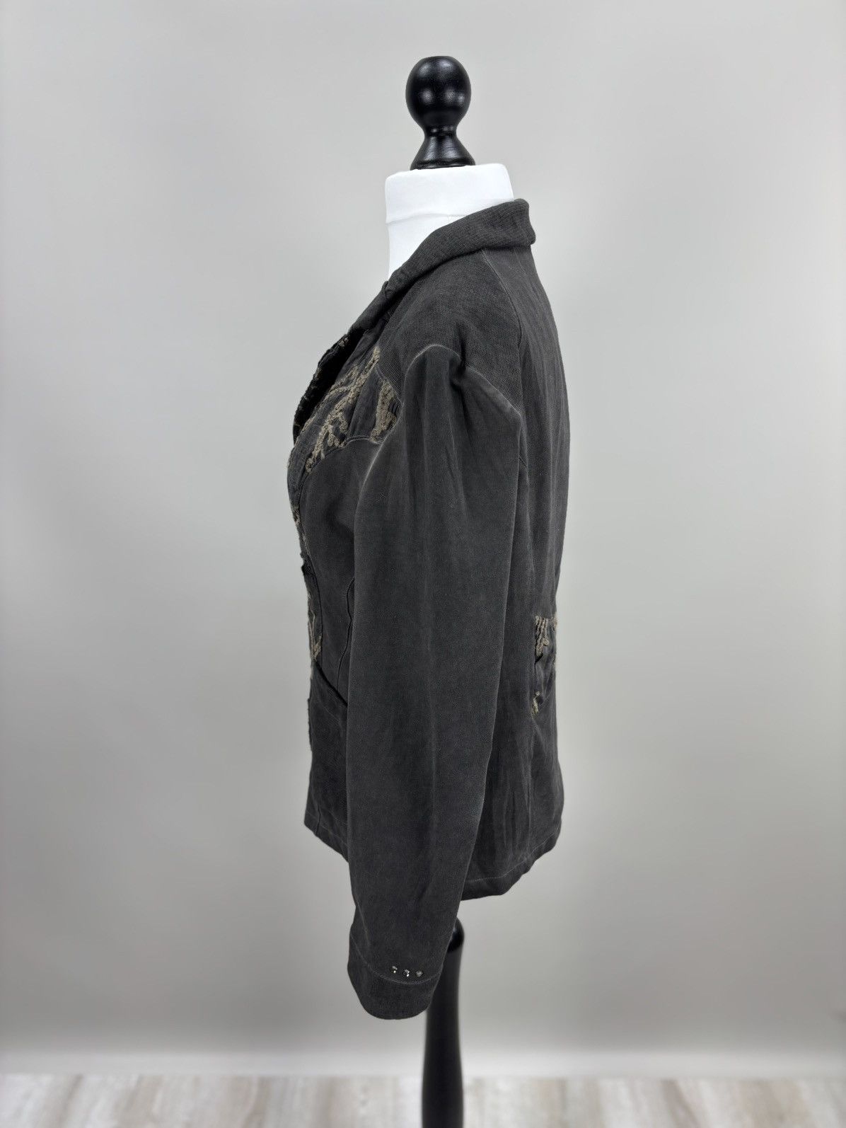 Elisa Cavaletti Womens blazer Elisa Cavaletti Size XL Color Gray Size XL / US 12-14 / IT 48-50 - 4 Thumbnail