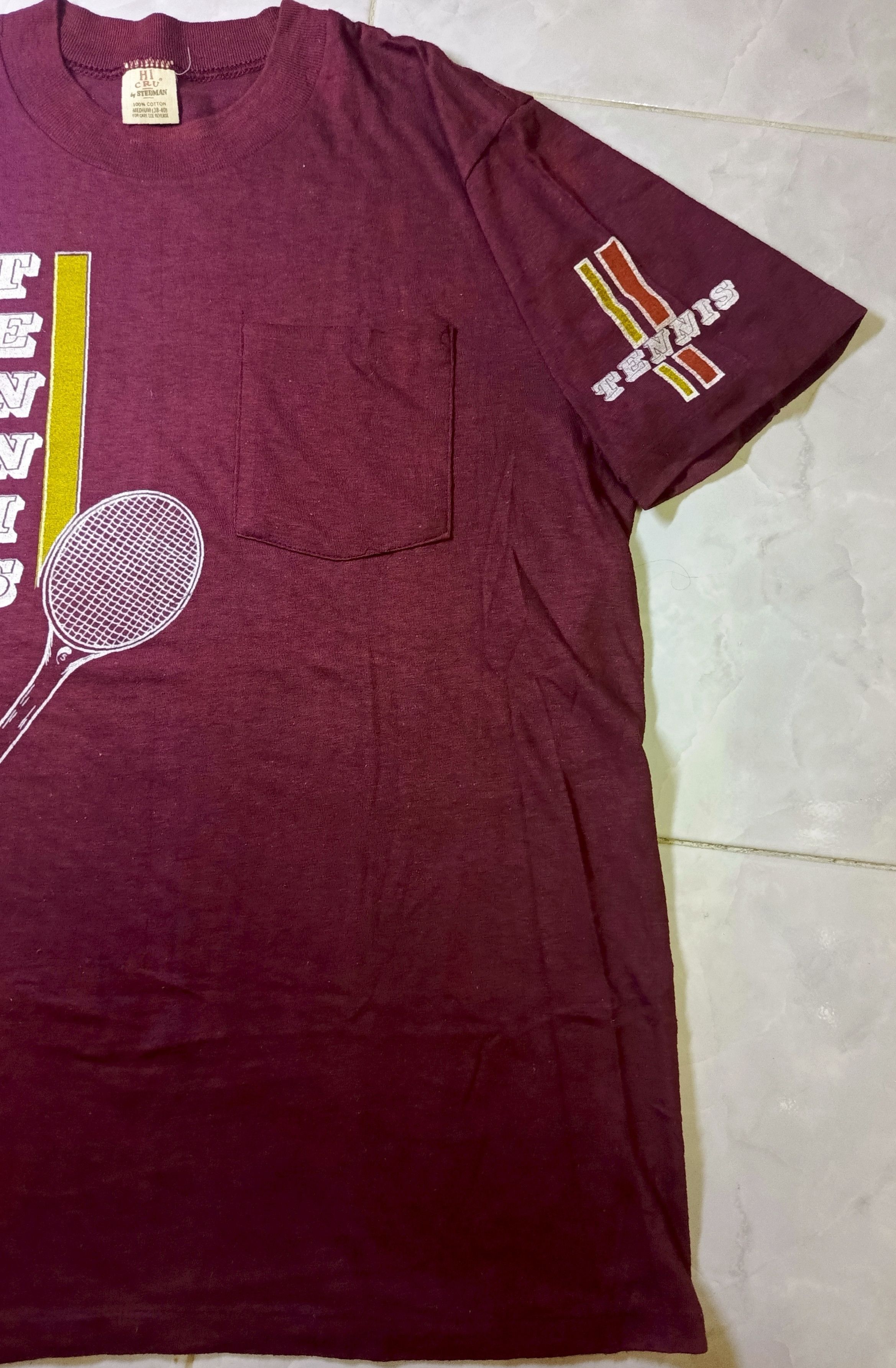 Vintage HI CRU - STEDMAN TENNIS Size US M / EU 48-50 / 2 - 3 Thumbnail