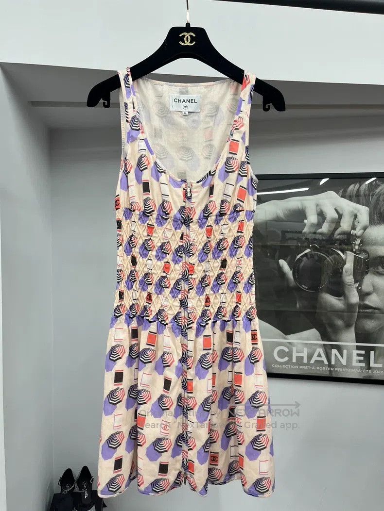 Chanel Chanel Beach Series Printed Dress Size XS / US 0-2 / IT 36-38 - 1 Thumbnail
