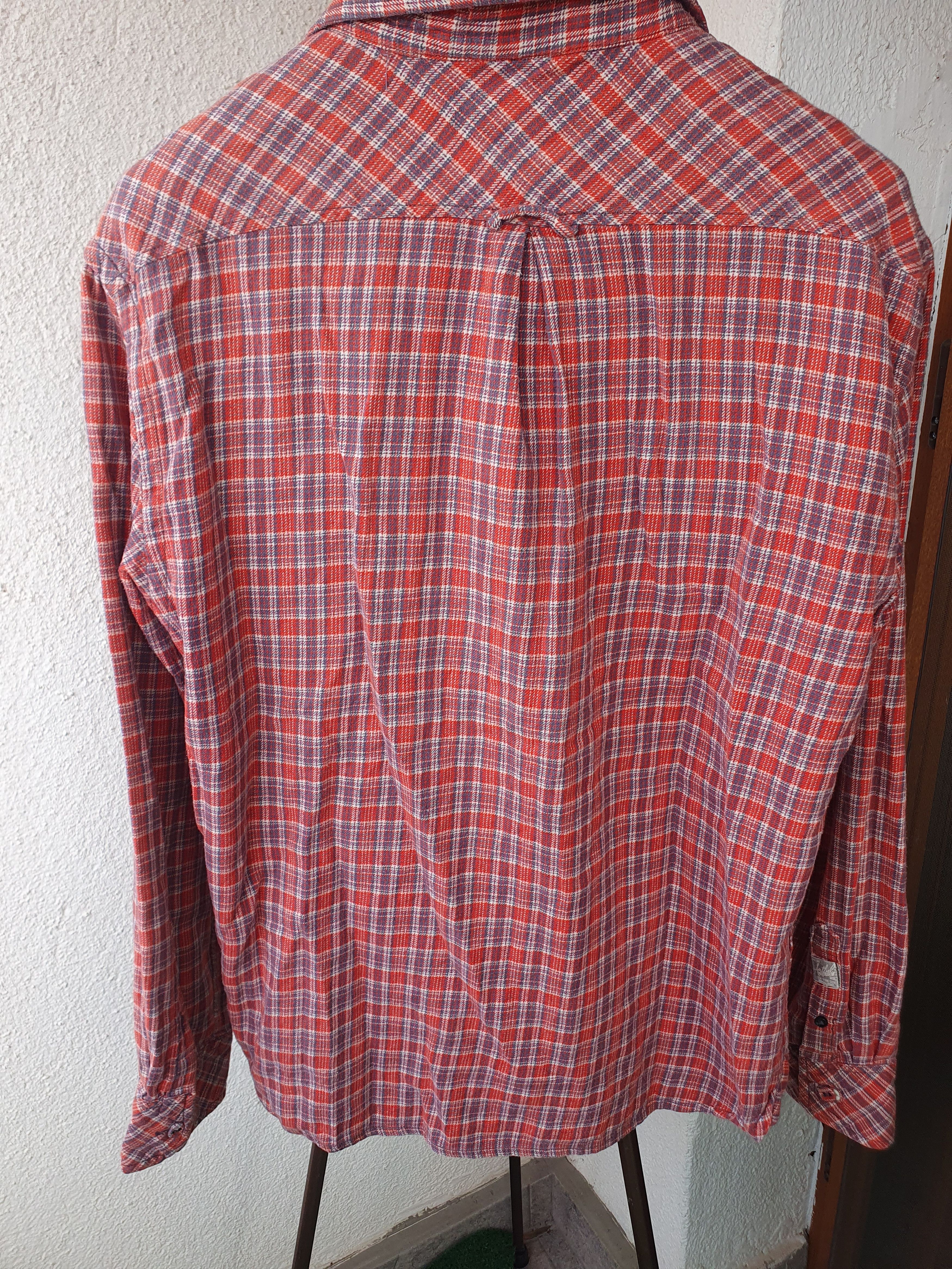 Artful Dodger Artful Dodger of New York Plaid Flannel Button Up shirt szXL Size US XL / EU 56 / 4 - 11 Thumbnail