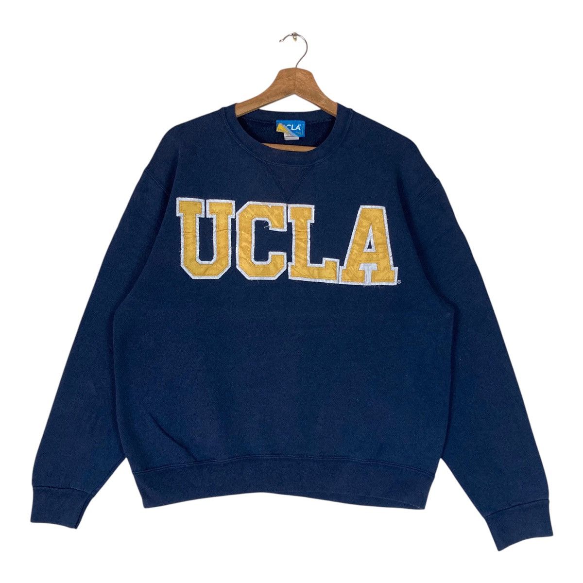Vintage Vintage UCLA Spell Out Pullover Jumper Sweatshirt Size US M / EU 48-50 / 2 - 1 Thumbnail