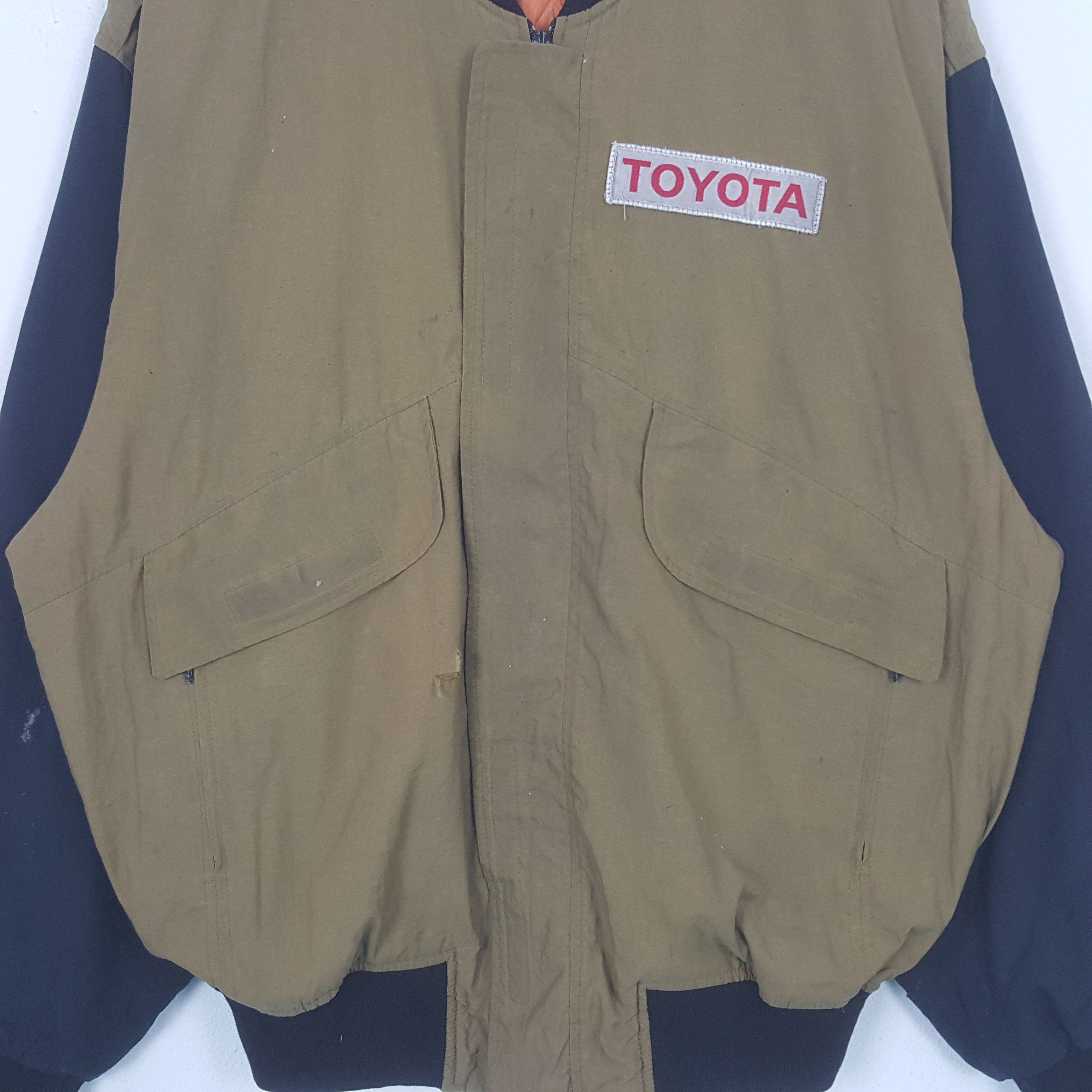 Japanese Brand Vintage Toyota Japanese Racing Bombers Jacket RR29 Size US XL / EU 56 / 4 - 4 Thumbnail