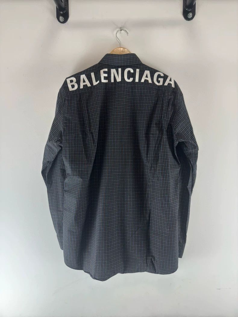 Balenciaga Balenciaga Logo ButtonUp Shirt-2506 Size US M / EU 48-50 / 2 - 2 Thumbnail