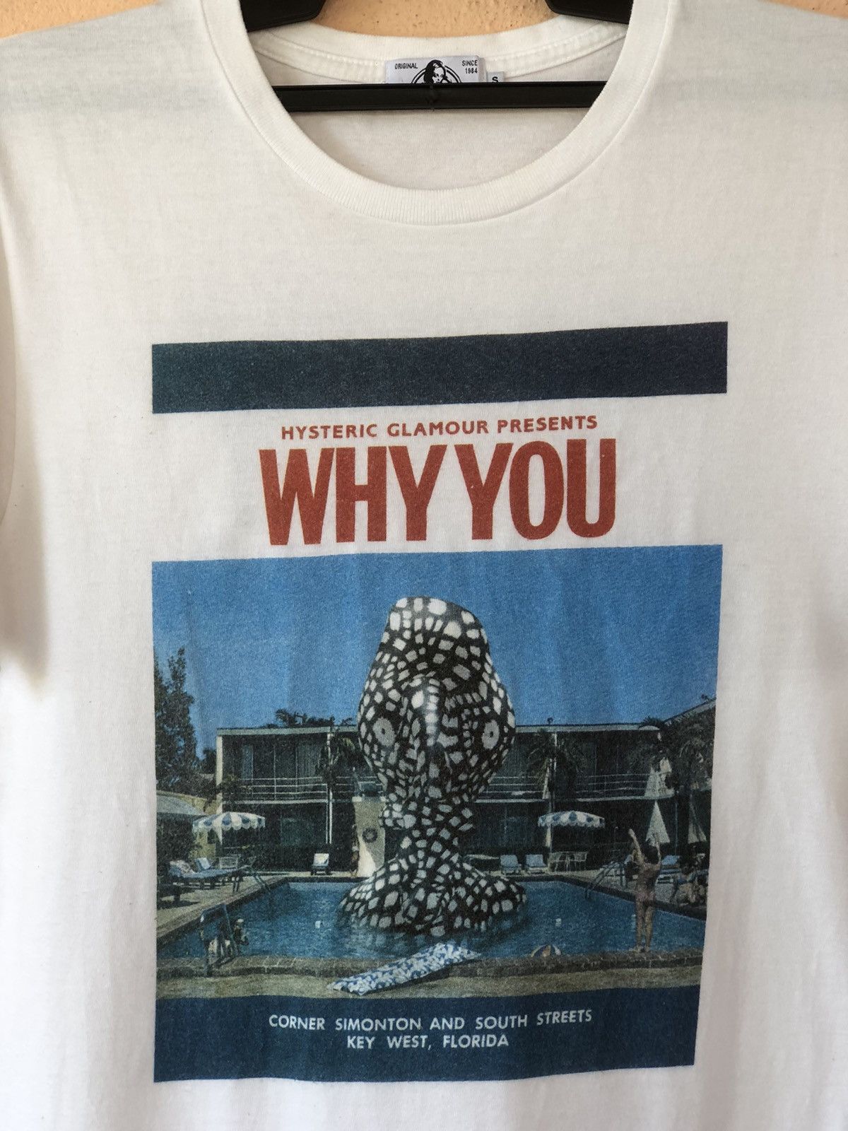 Hysteric Glamour × Japanese Brand Hysteric Glamour WHY YOU Rare Photo Tee Size US S / EU 44-46 / 1 - 2 Thumbnail
